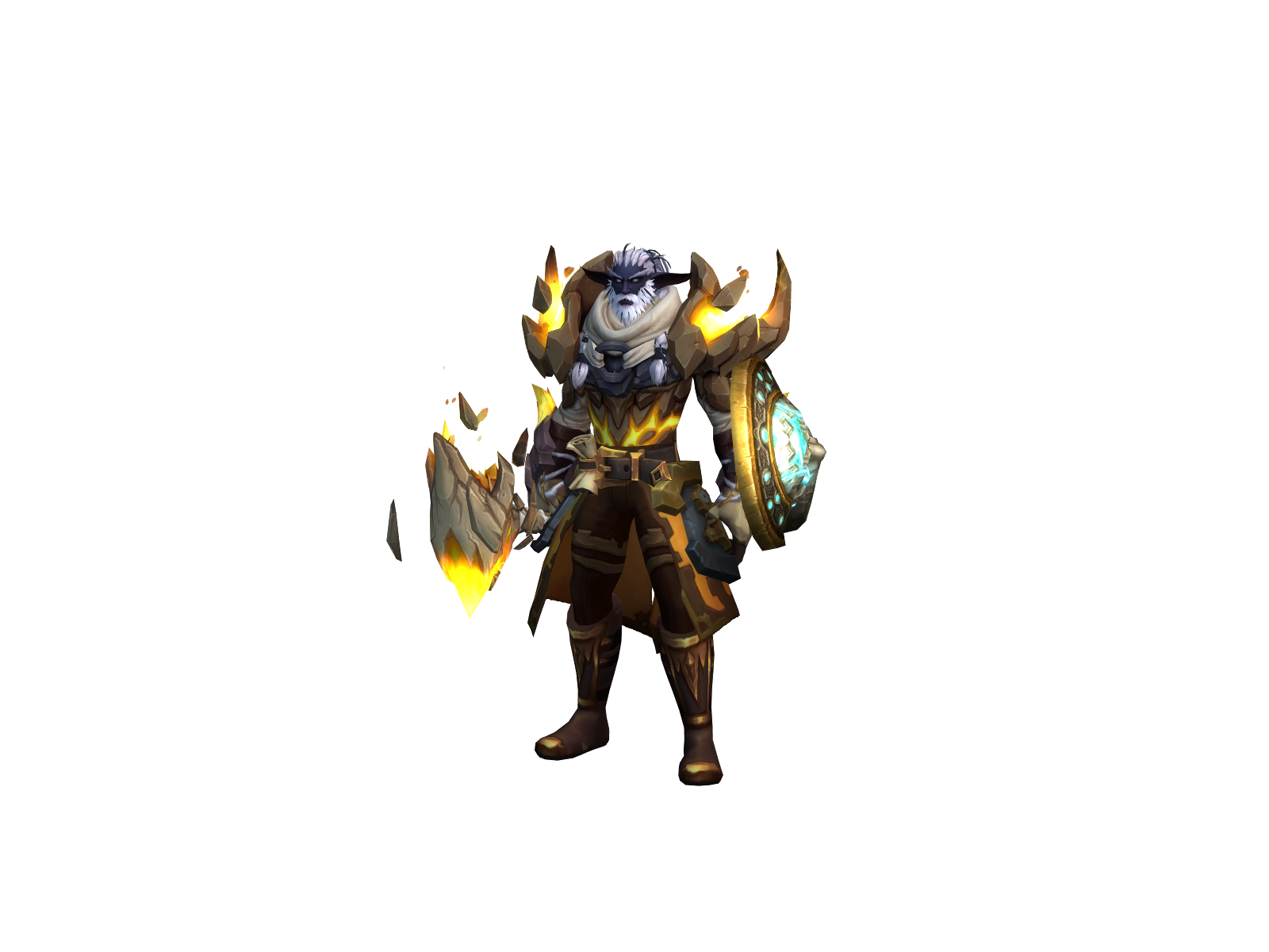 Stormstump 3D character render