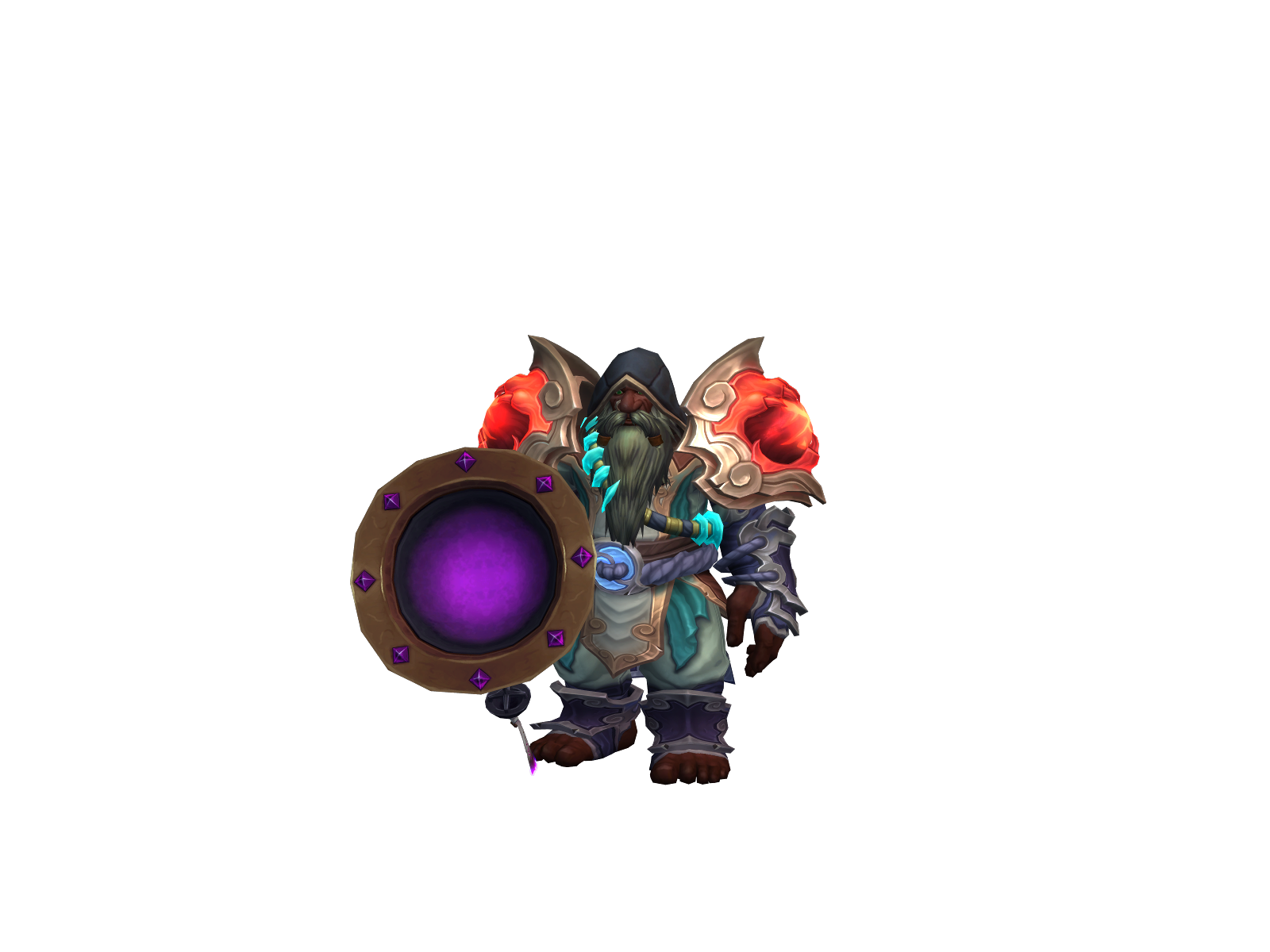 Xhorty 3D character render