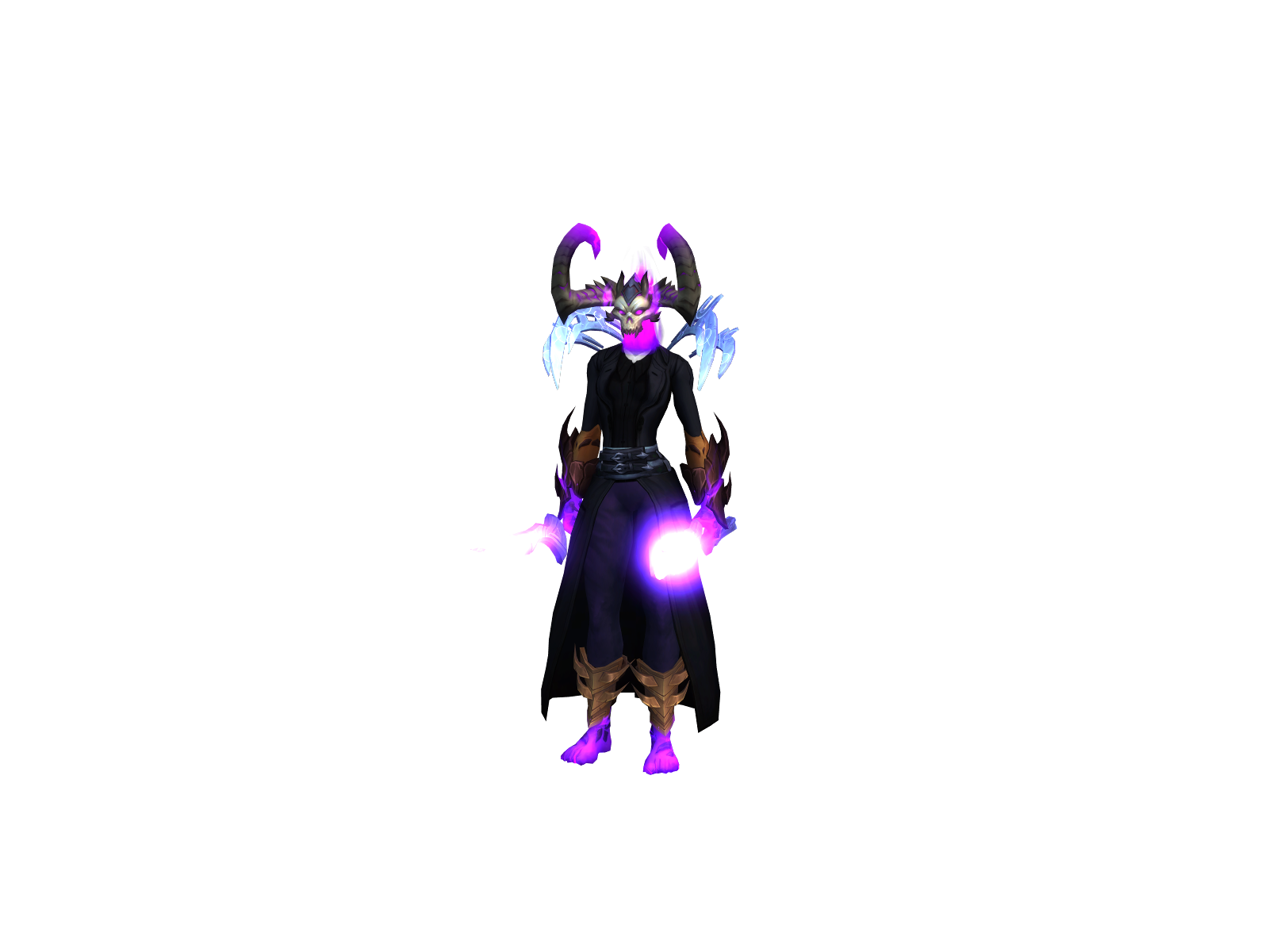 Bakuun 3D character render