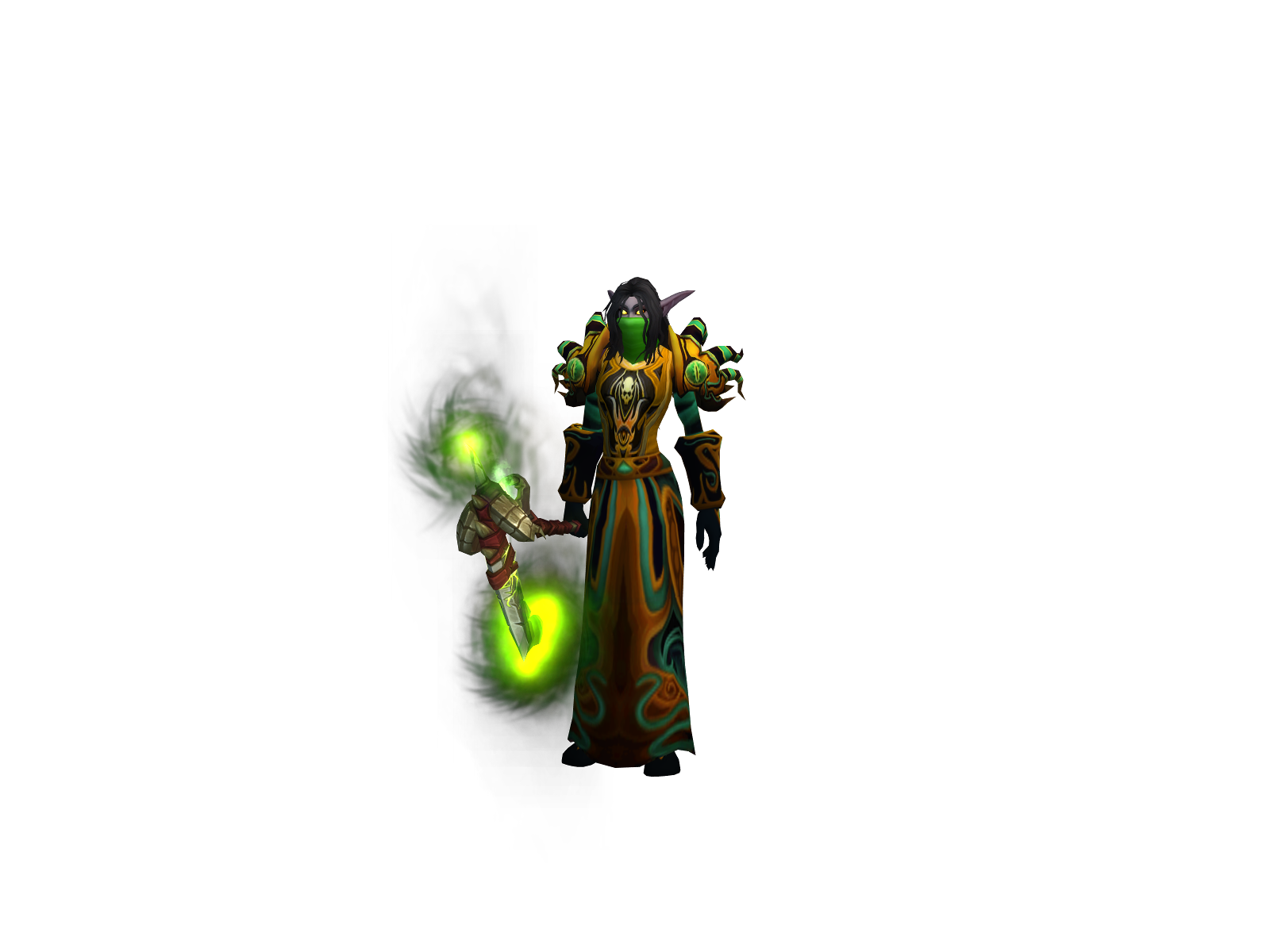 Burningza 3D character render