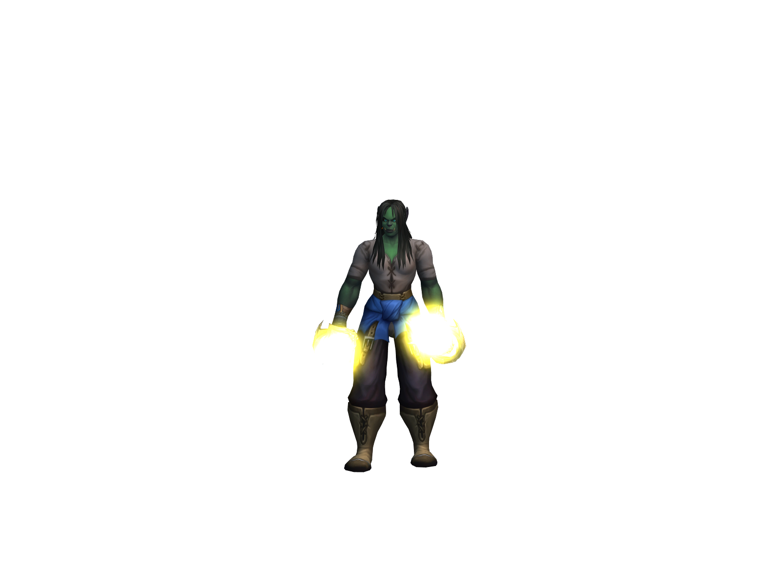 Kurvoguz 3D character render