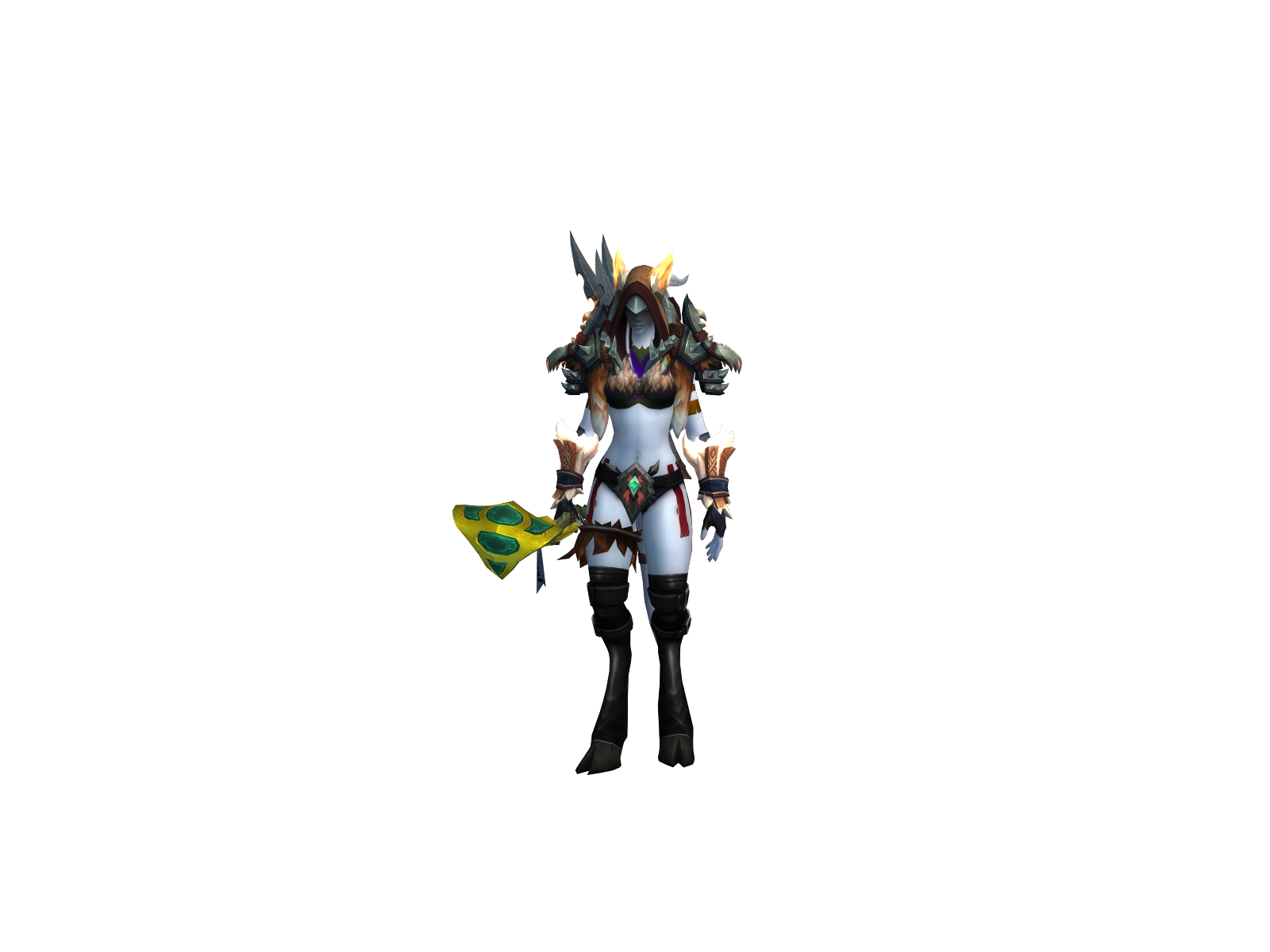 Vespris 3D character render