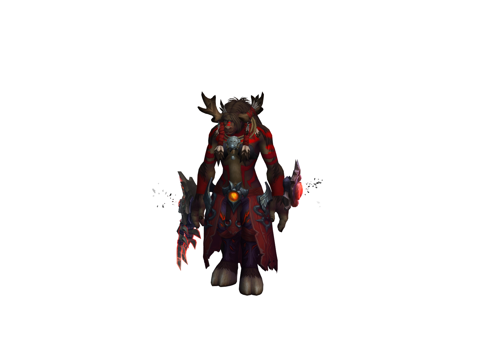 Andarele 3D character render