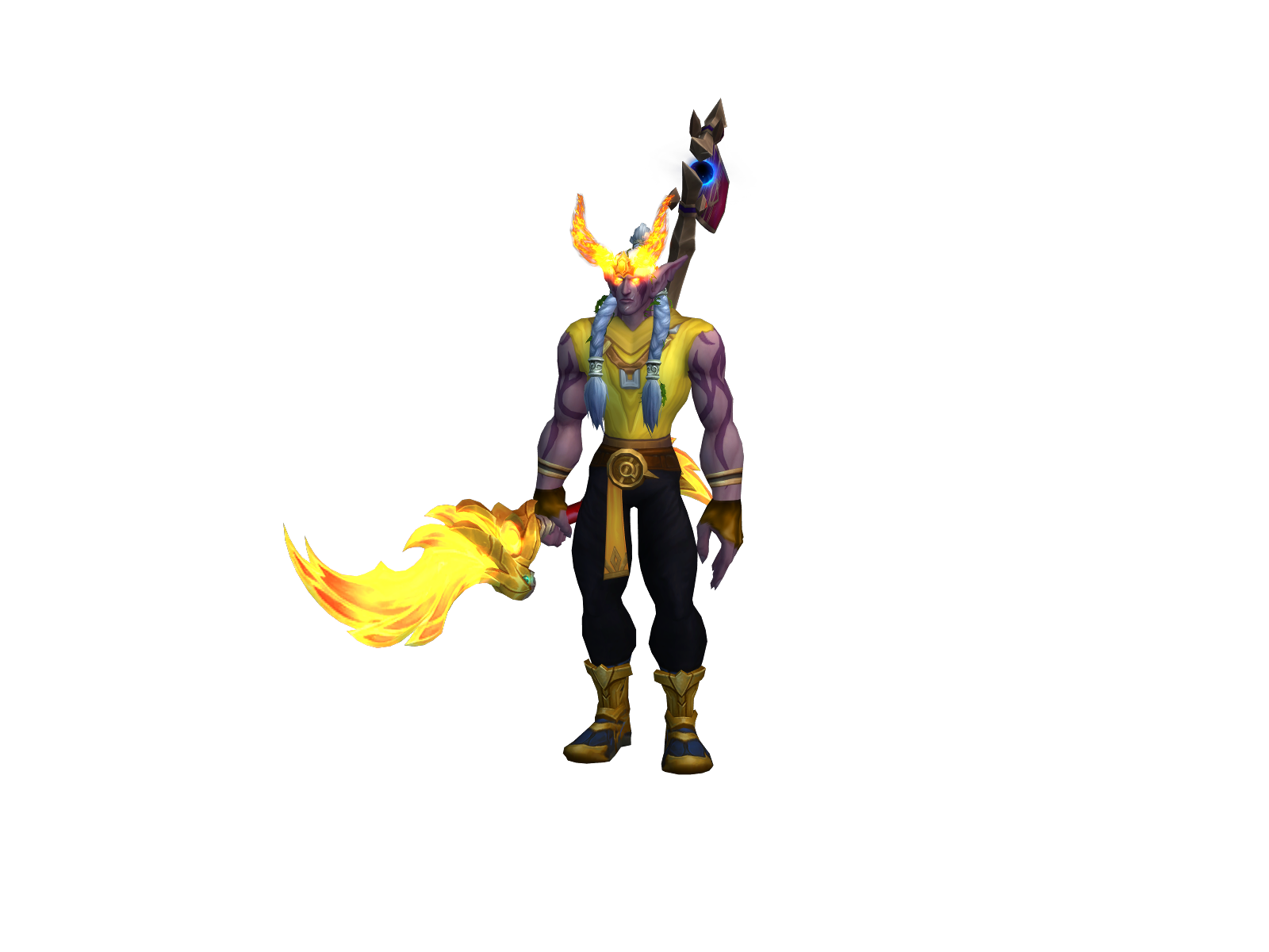Dnya 3D character render