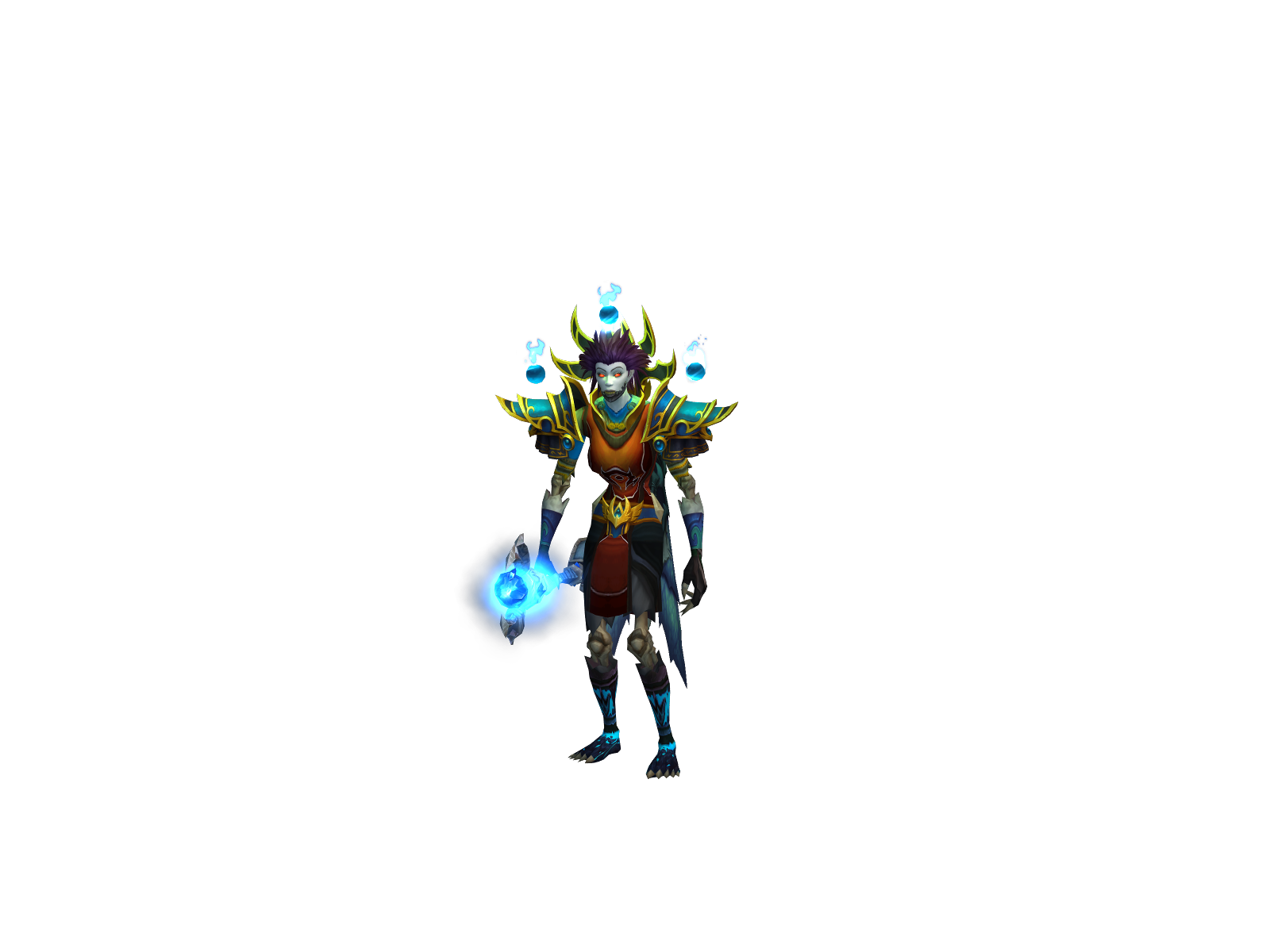 Icyveineyes 3D character render