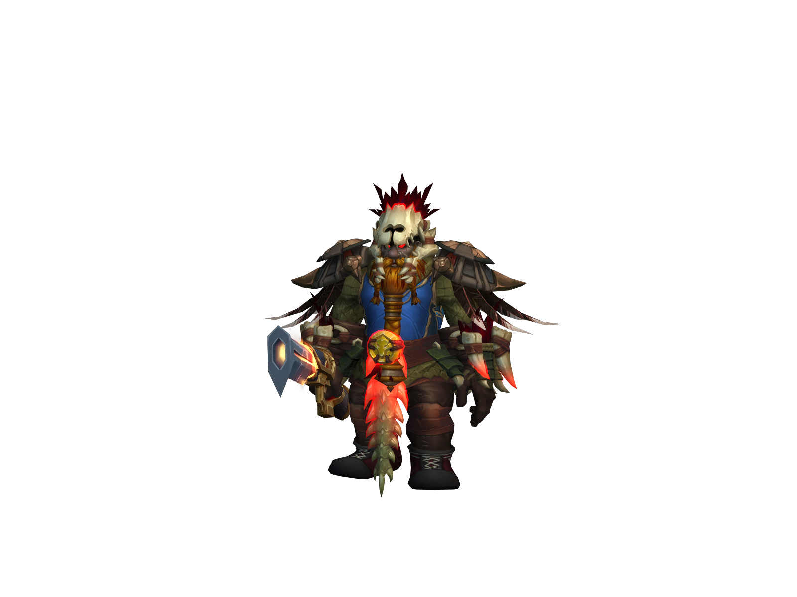 Smorc 3D character render