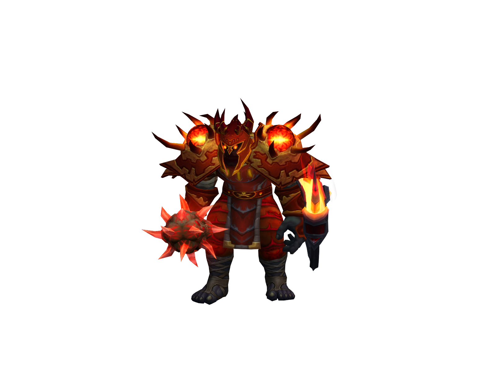 Díscharge 3D character render