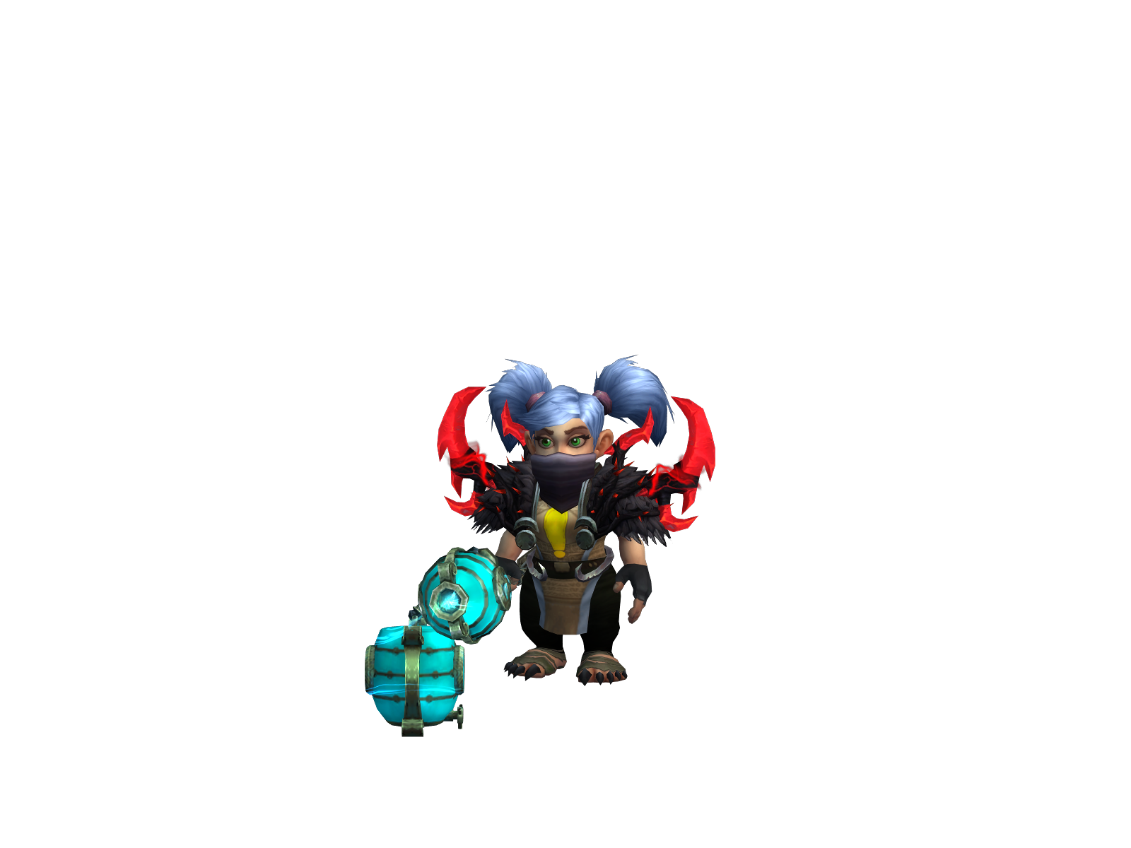Rêí 3D character render