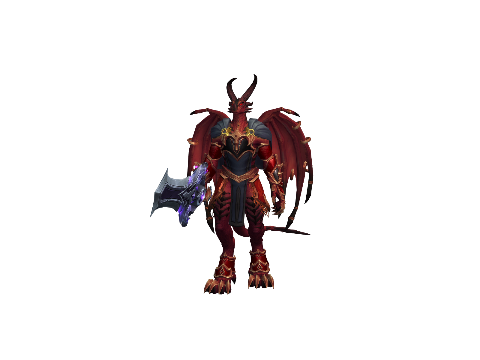 Hådës 3D character render