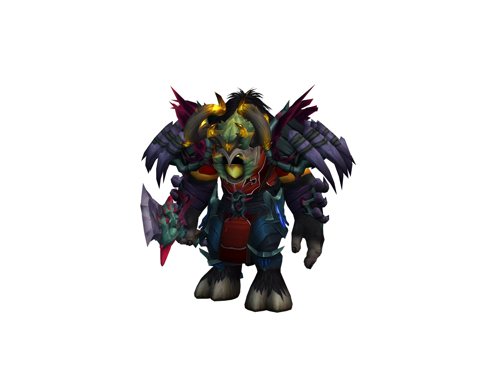 Towntramp 3D character render