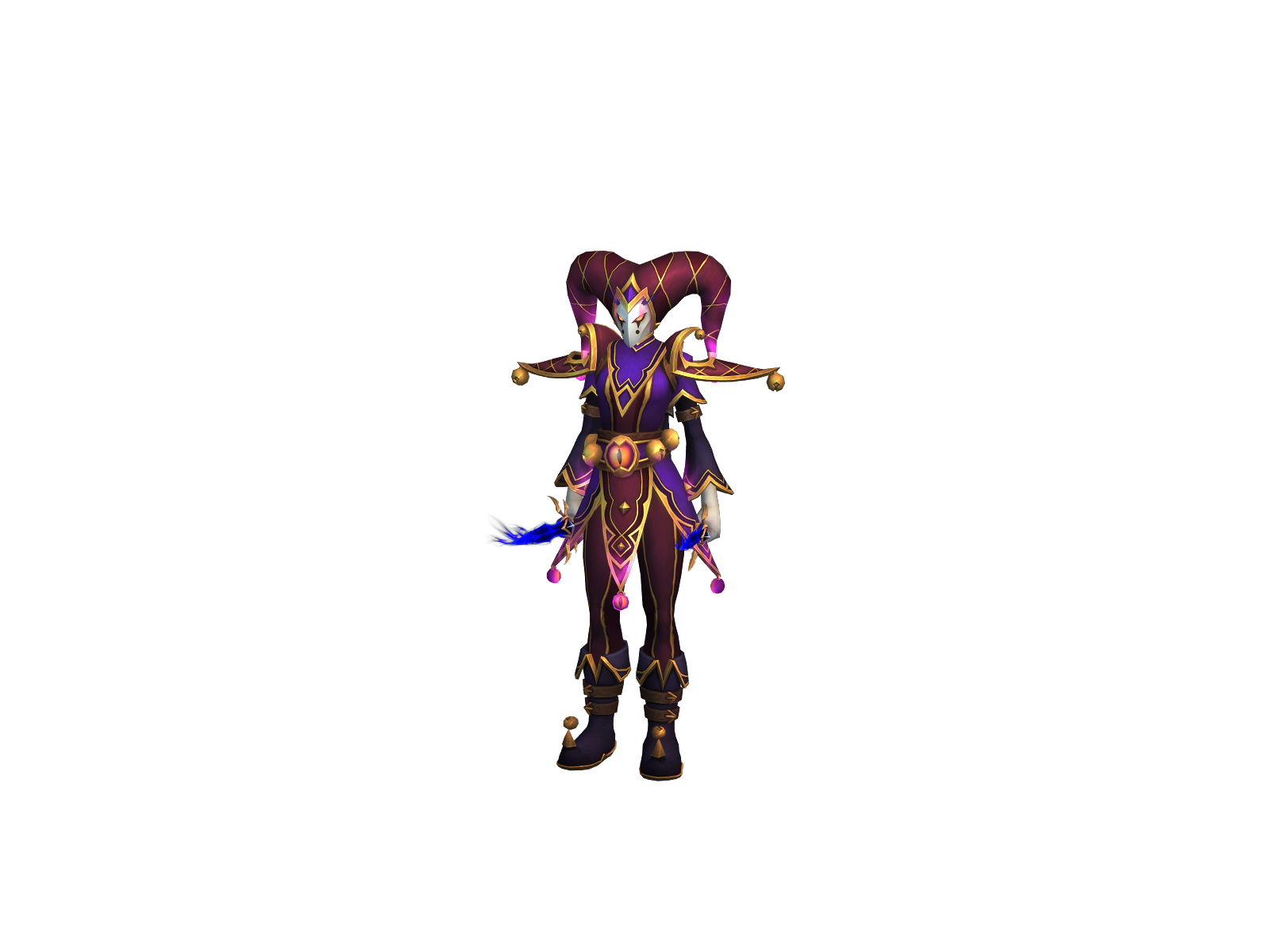 Fragellation 3D character render