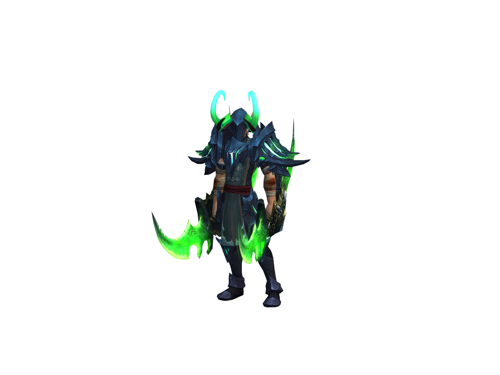 Glide 3D character render