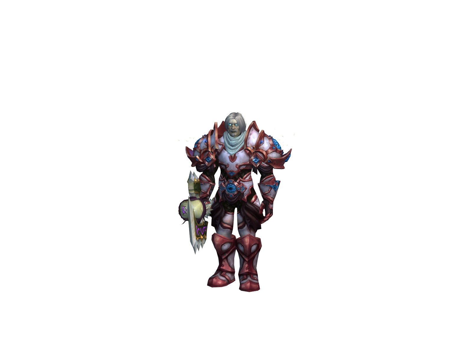 Bwd 3D character render
