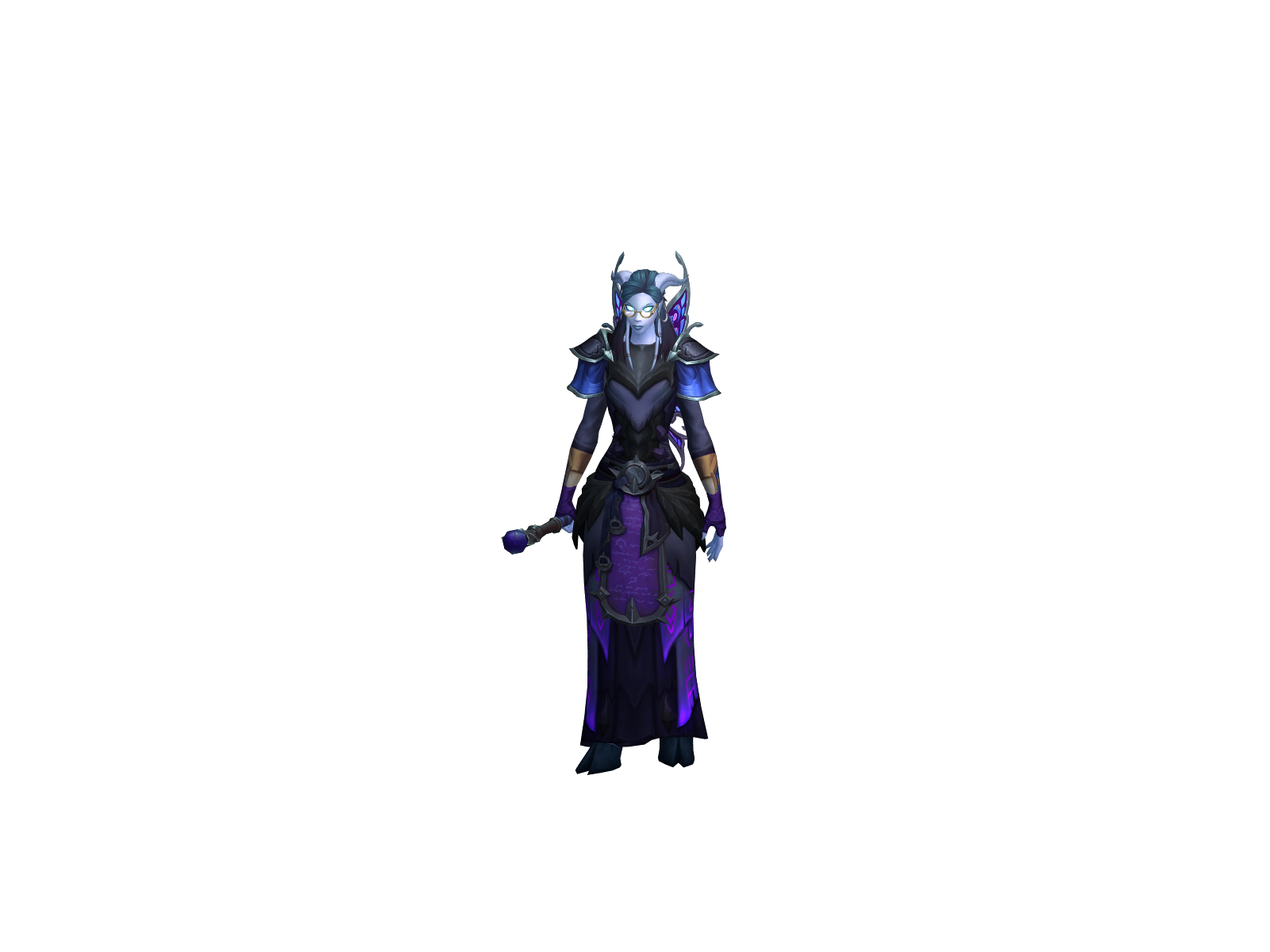 Violetspark 3D character render