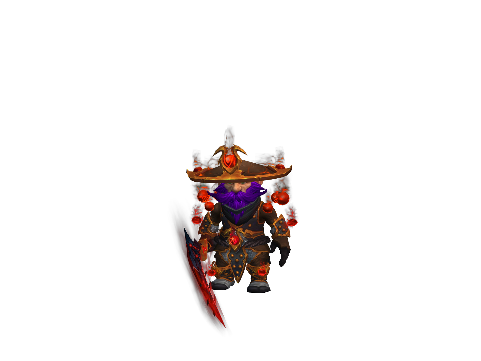 Meatyspin 3D character render