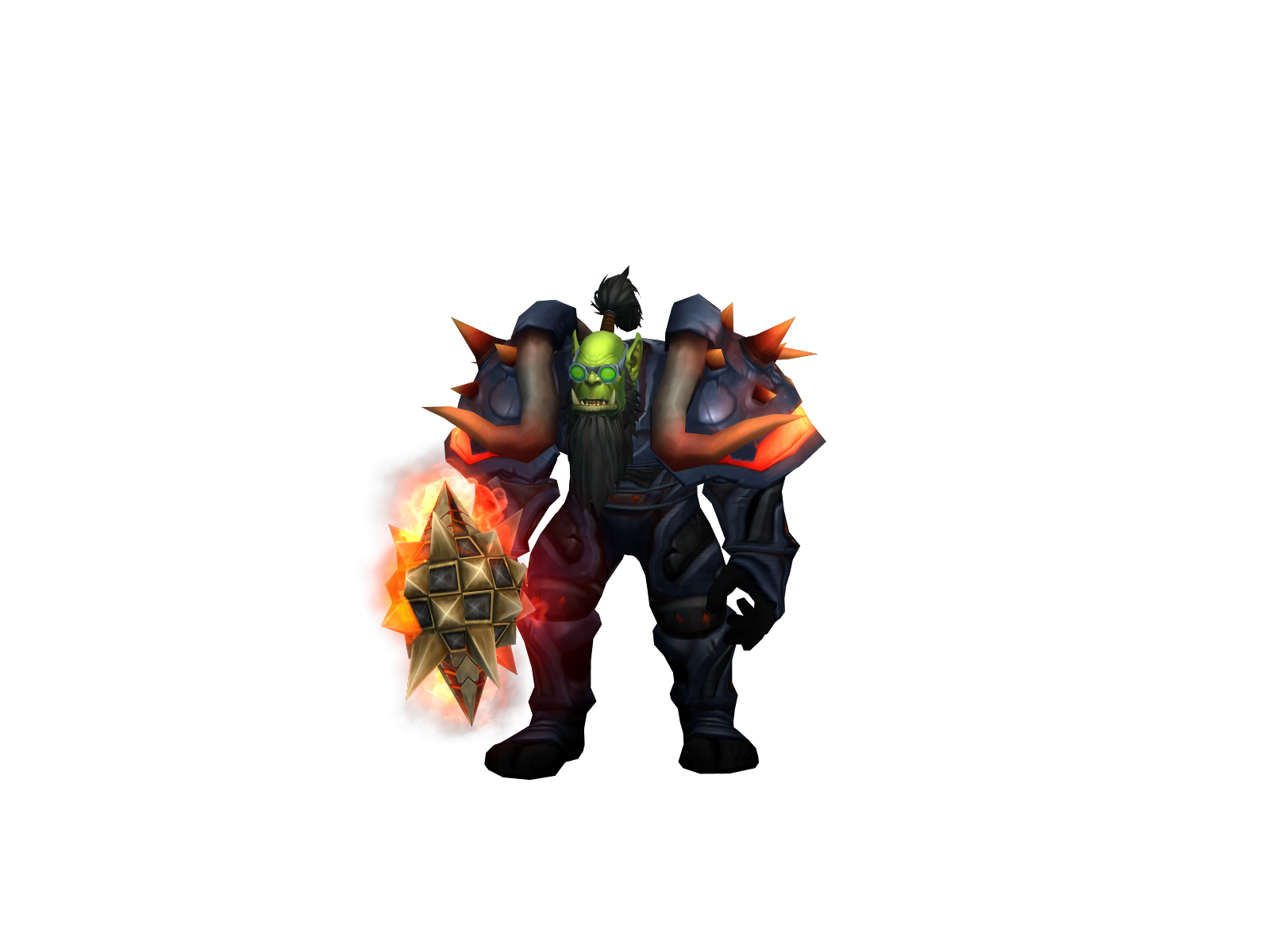 Clunker 3D character render