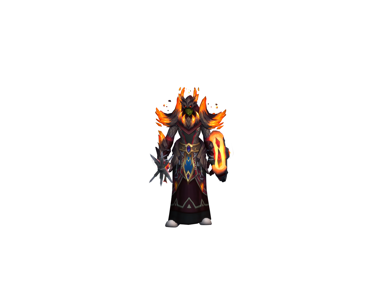 Gomesytide 3D character render