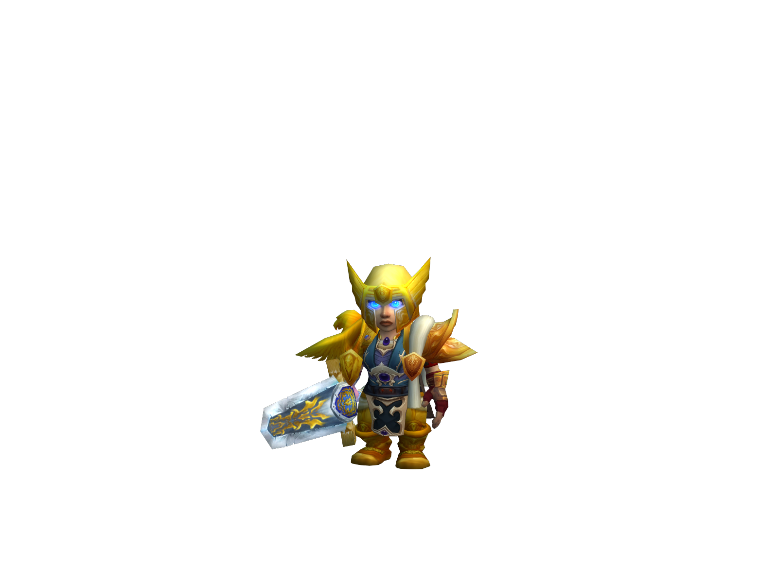Chisaì 3D character render