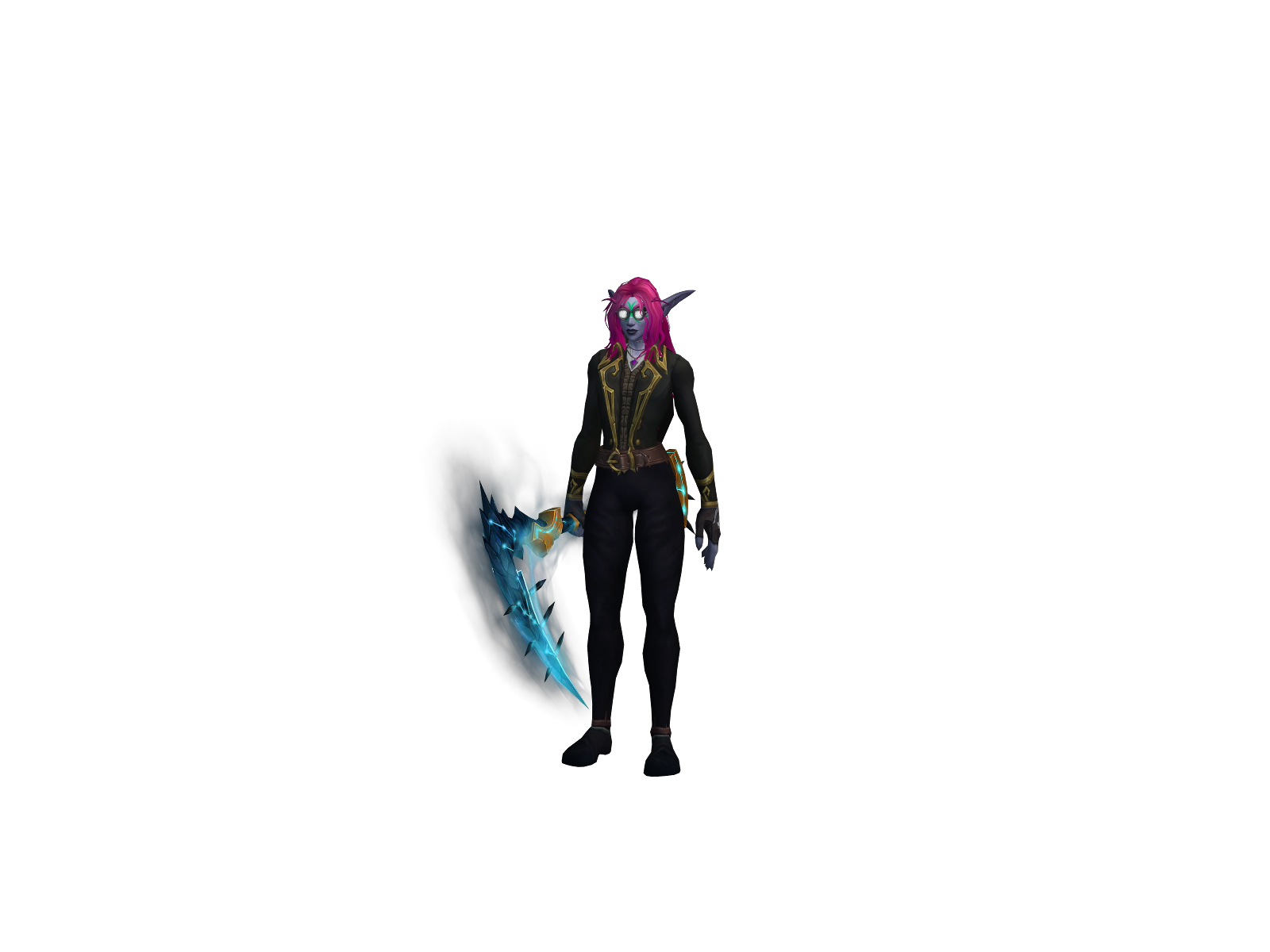 Mîst 3D character render