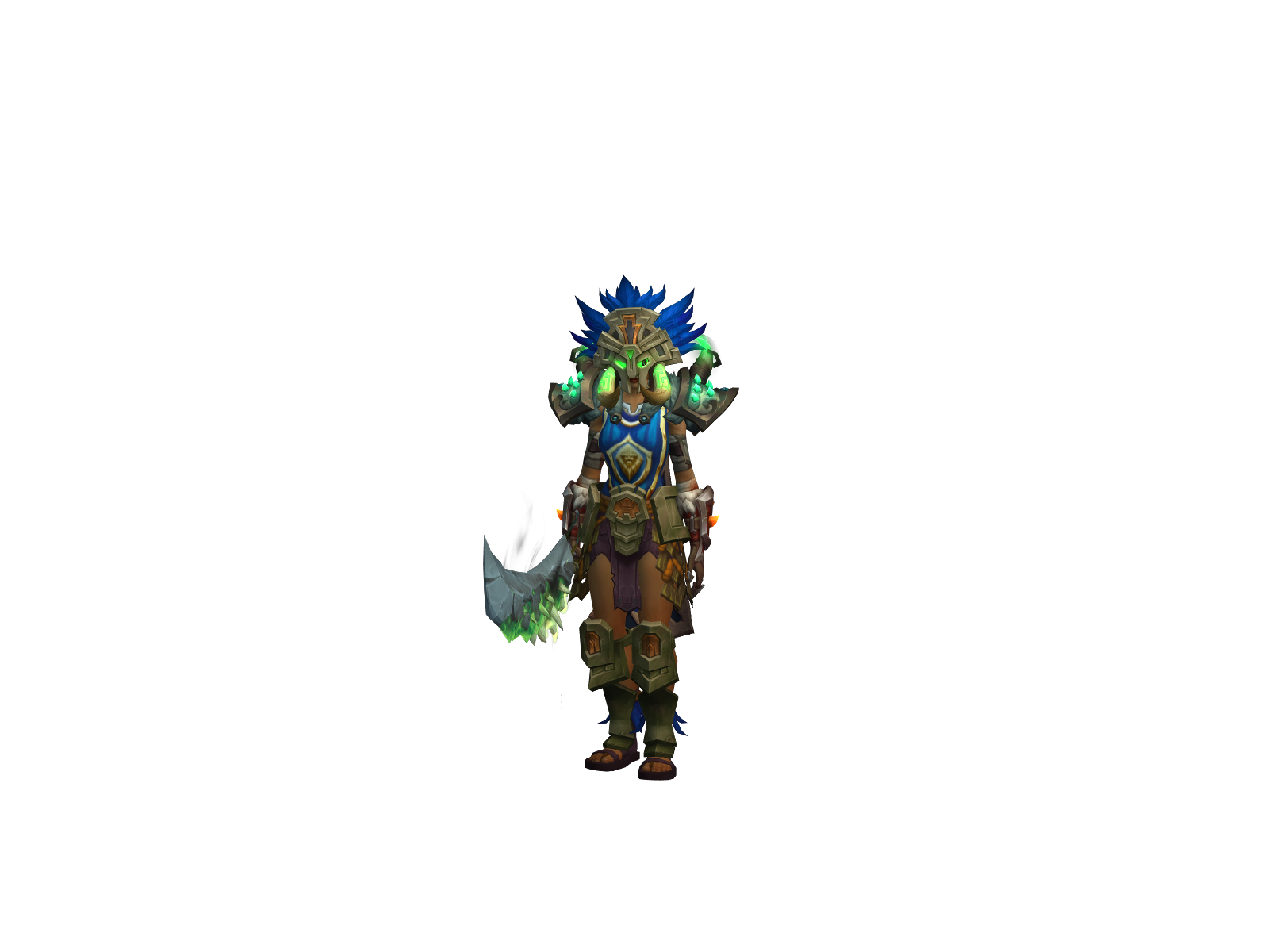 Crixen 3D character render