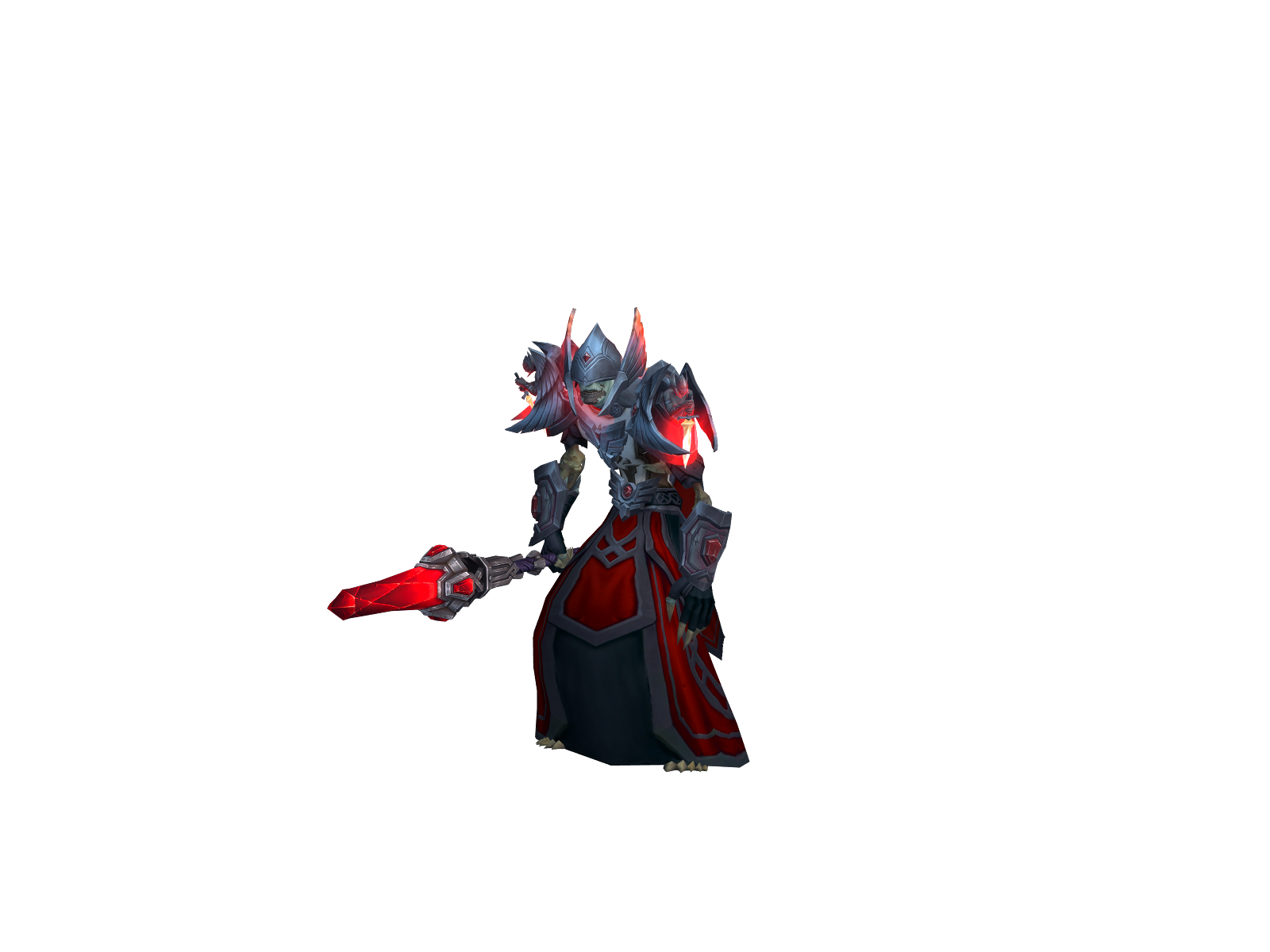 Undeadspike 3D character render