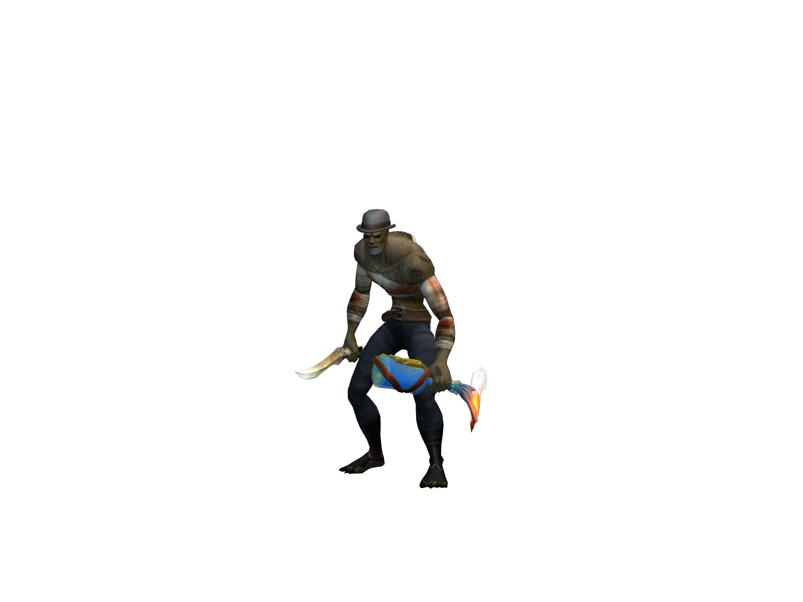 Sintax 3D character render
