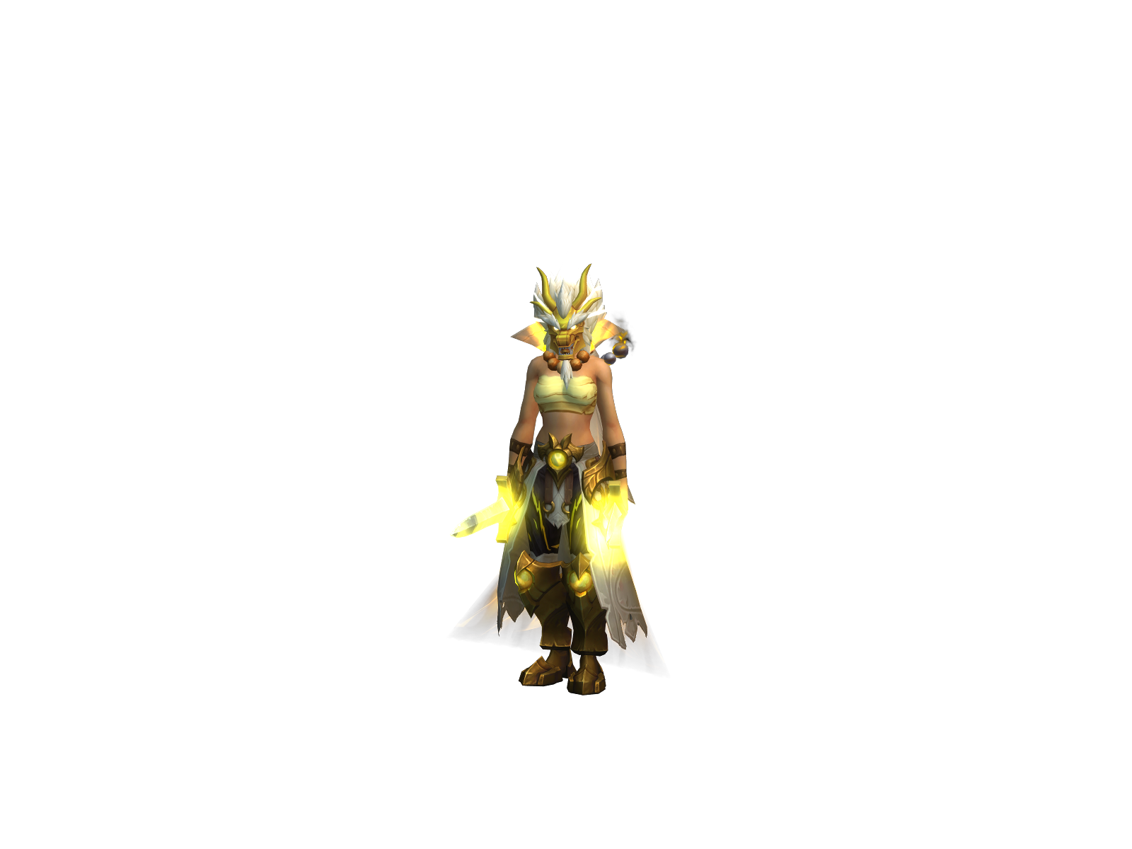 Rewkong 3D character render