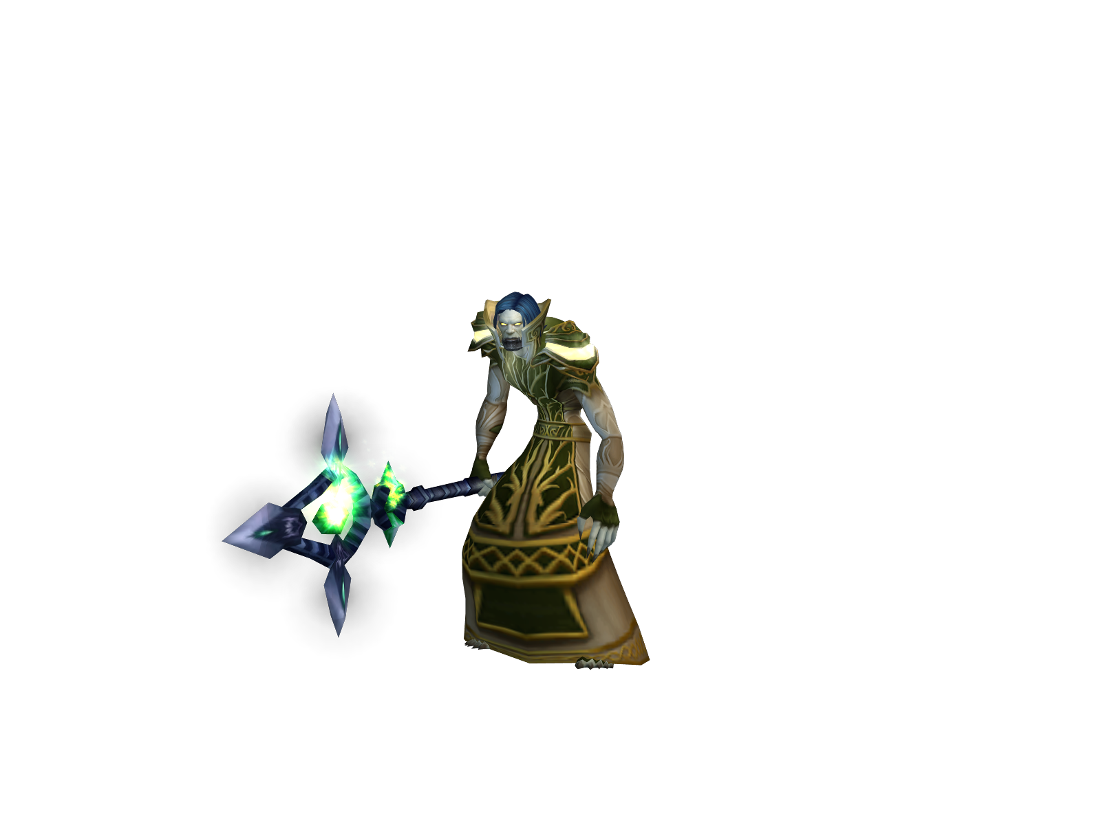Ackjah 3D character render