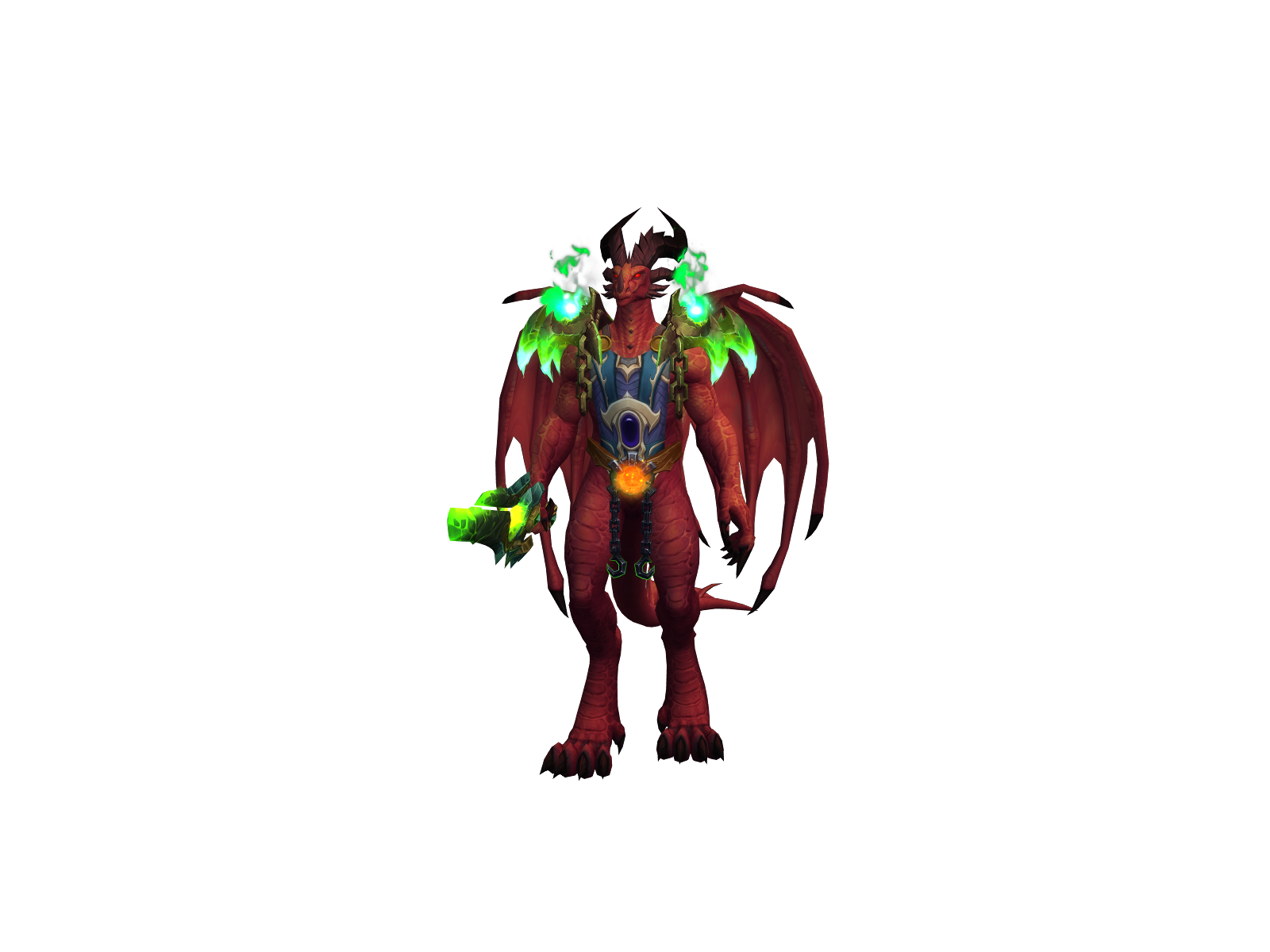 Holocené 3D character render