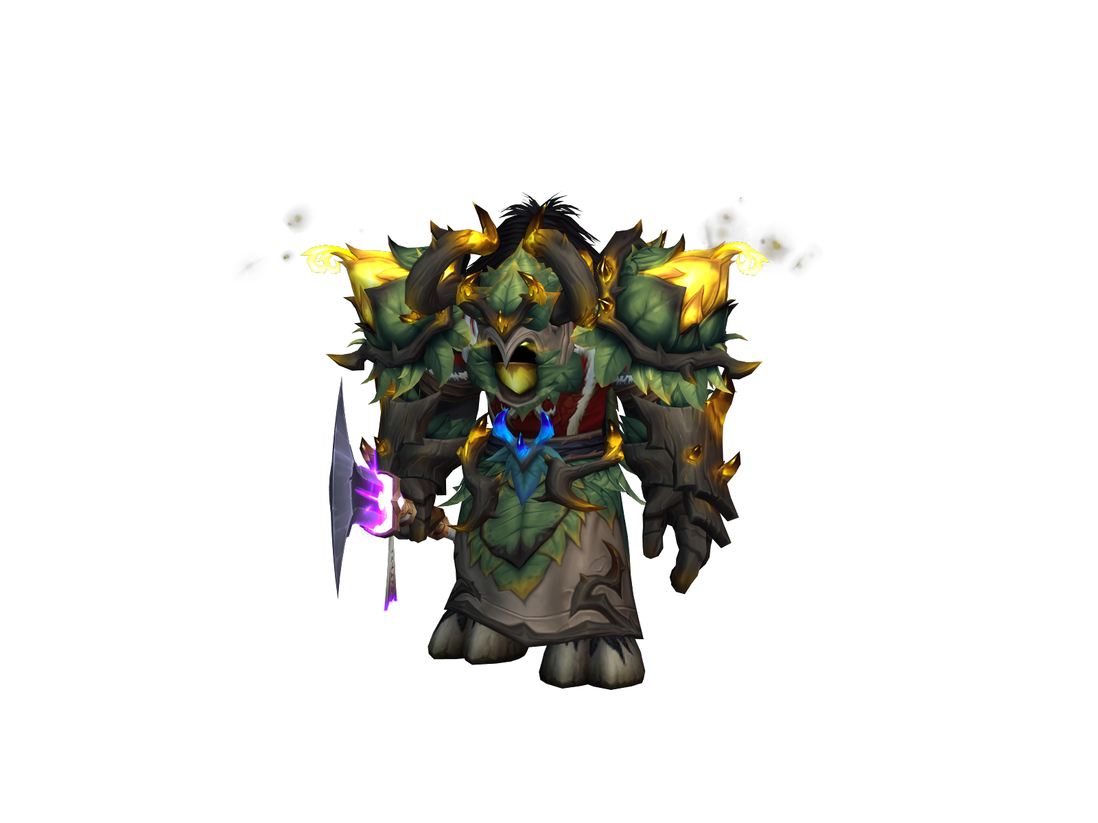 Tarrifs 3D character render