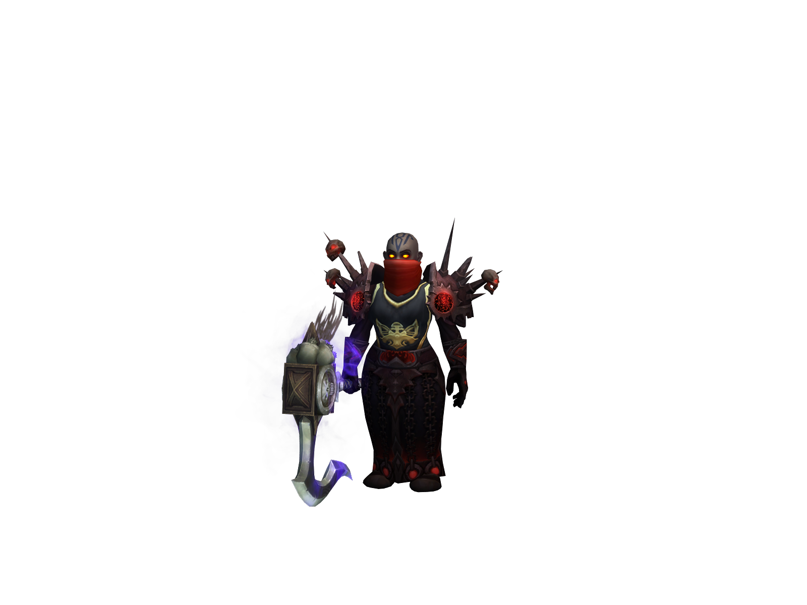 Harvests 3D character render
