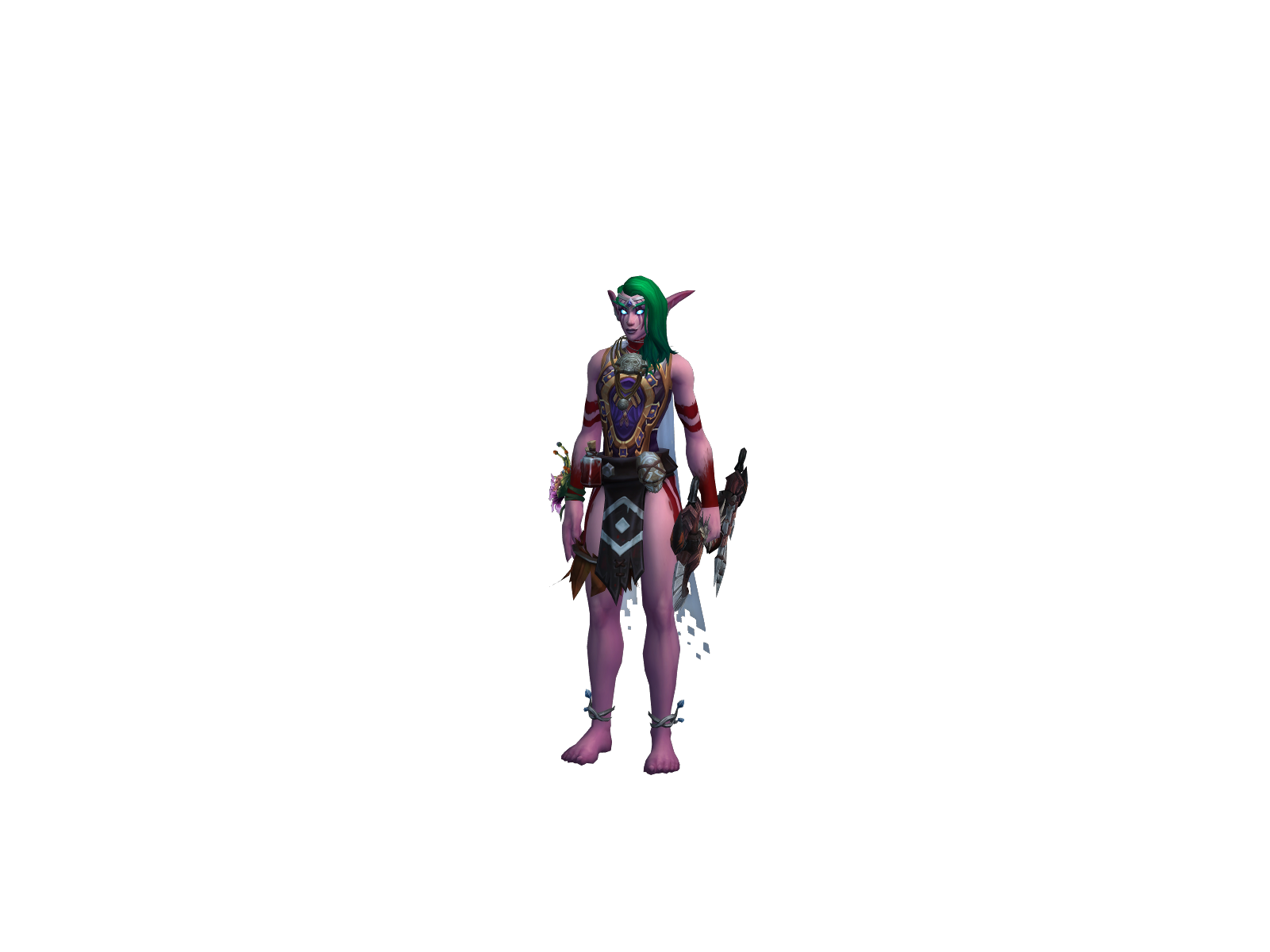 Relandría 3D character render