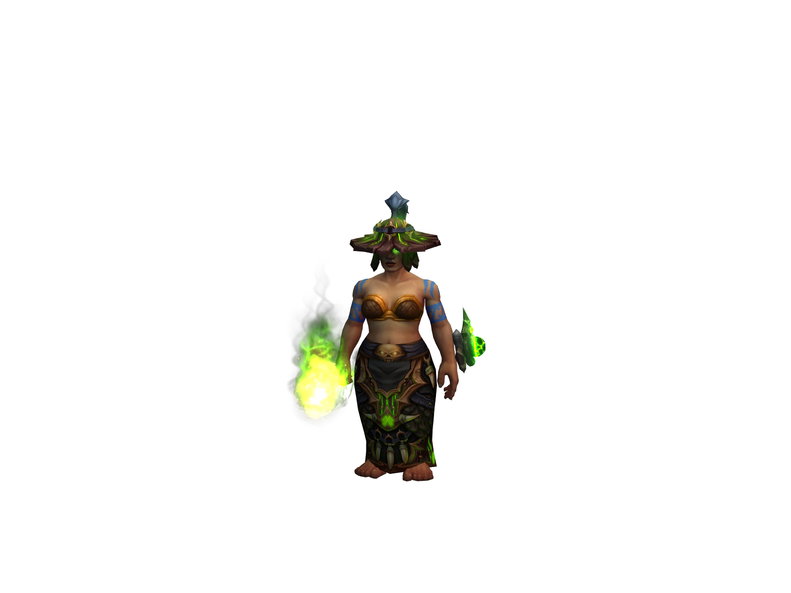 Draenor 3D character render