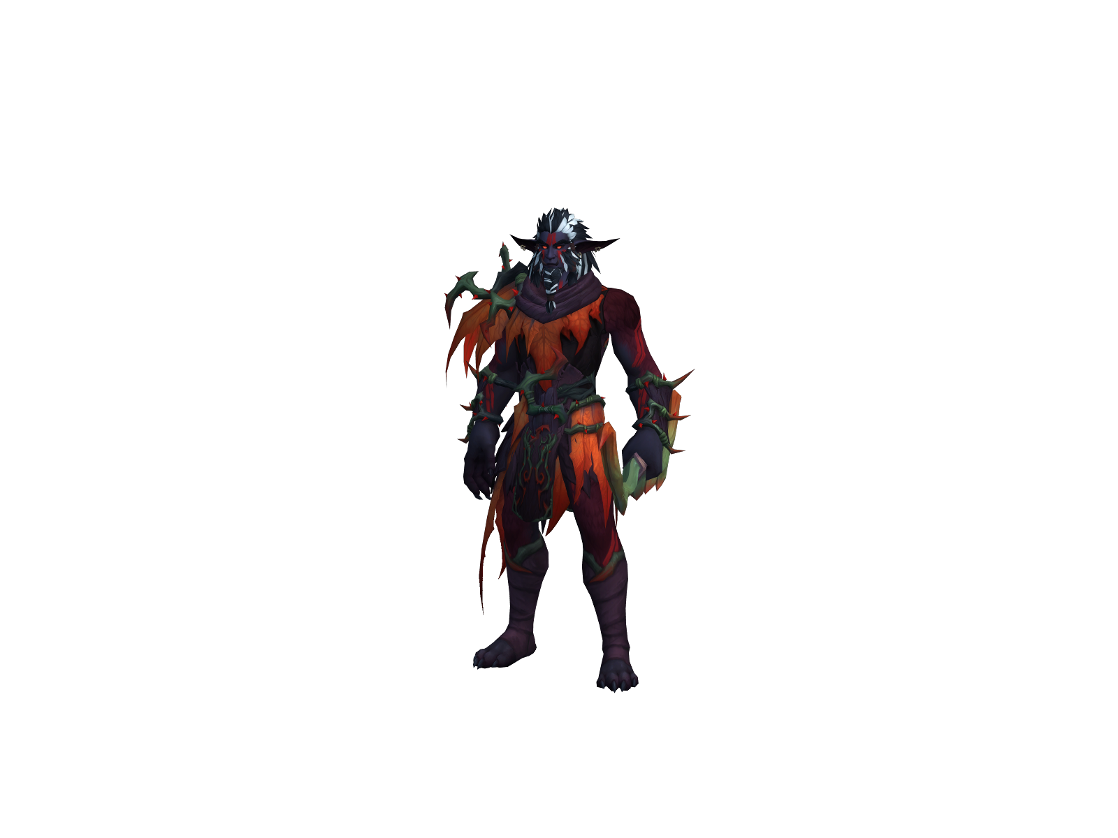 Shulka 3D character render
