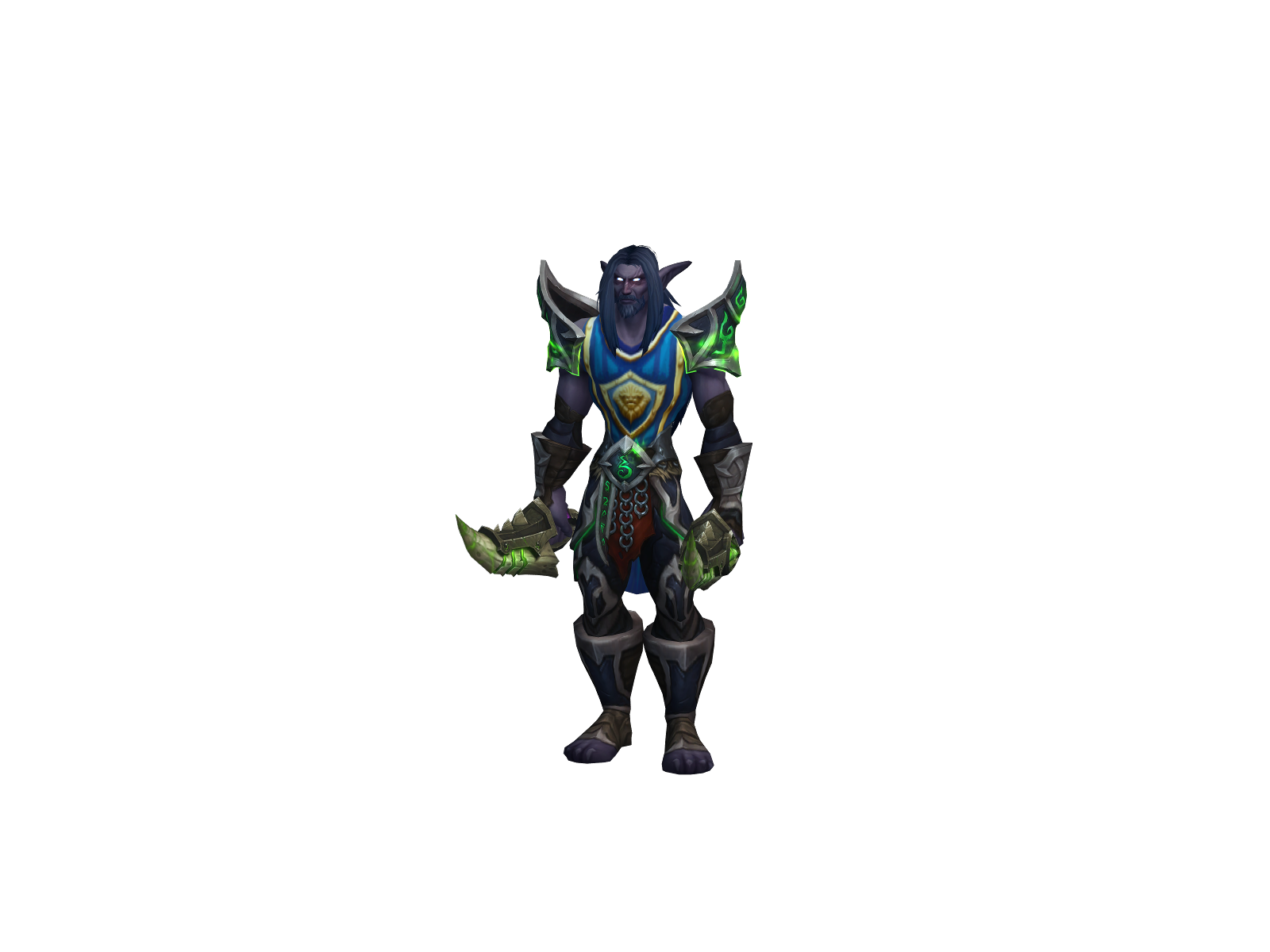 Grimtoxin 3D character render