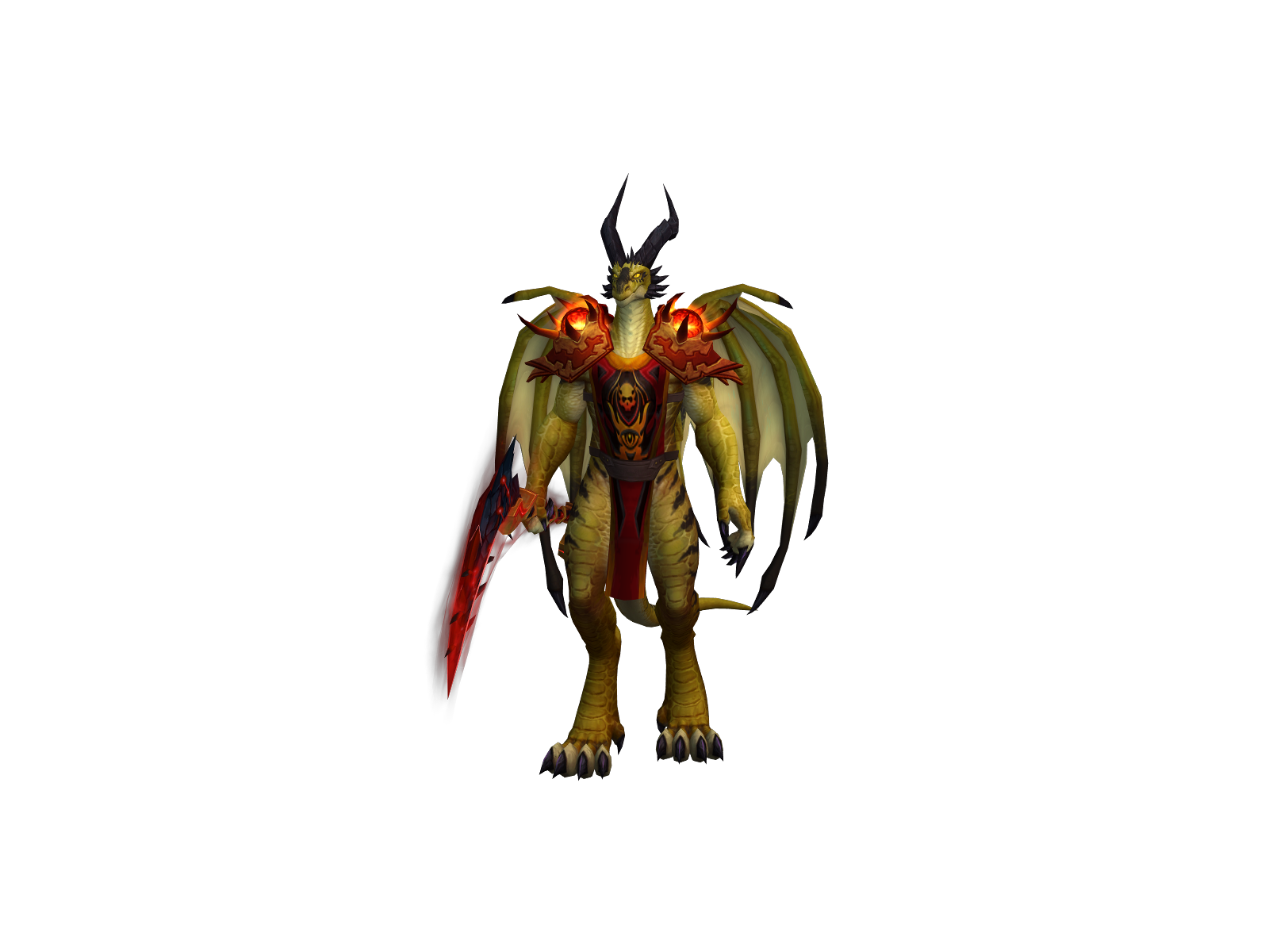 Chinasaur 3D character render