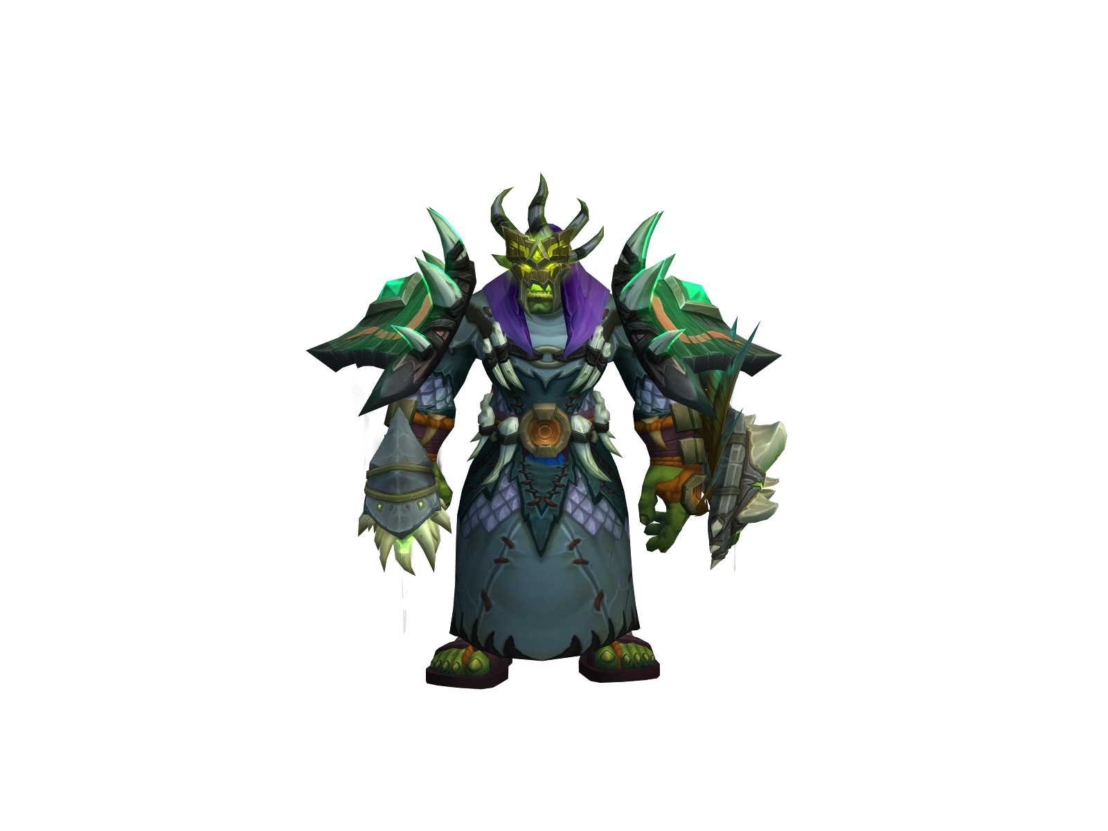 Darkshocker 3D character render