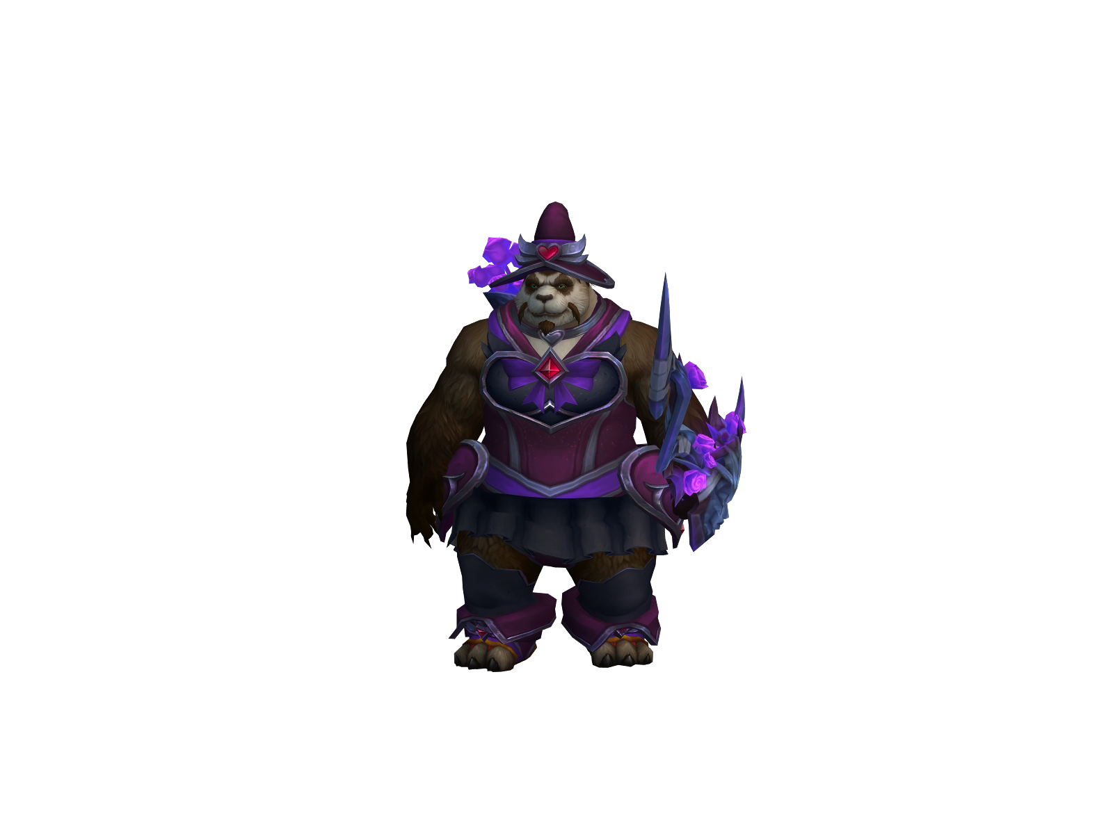 Pestbean 3D character render