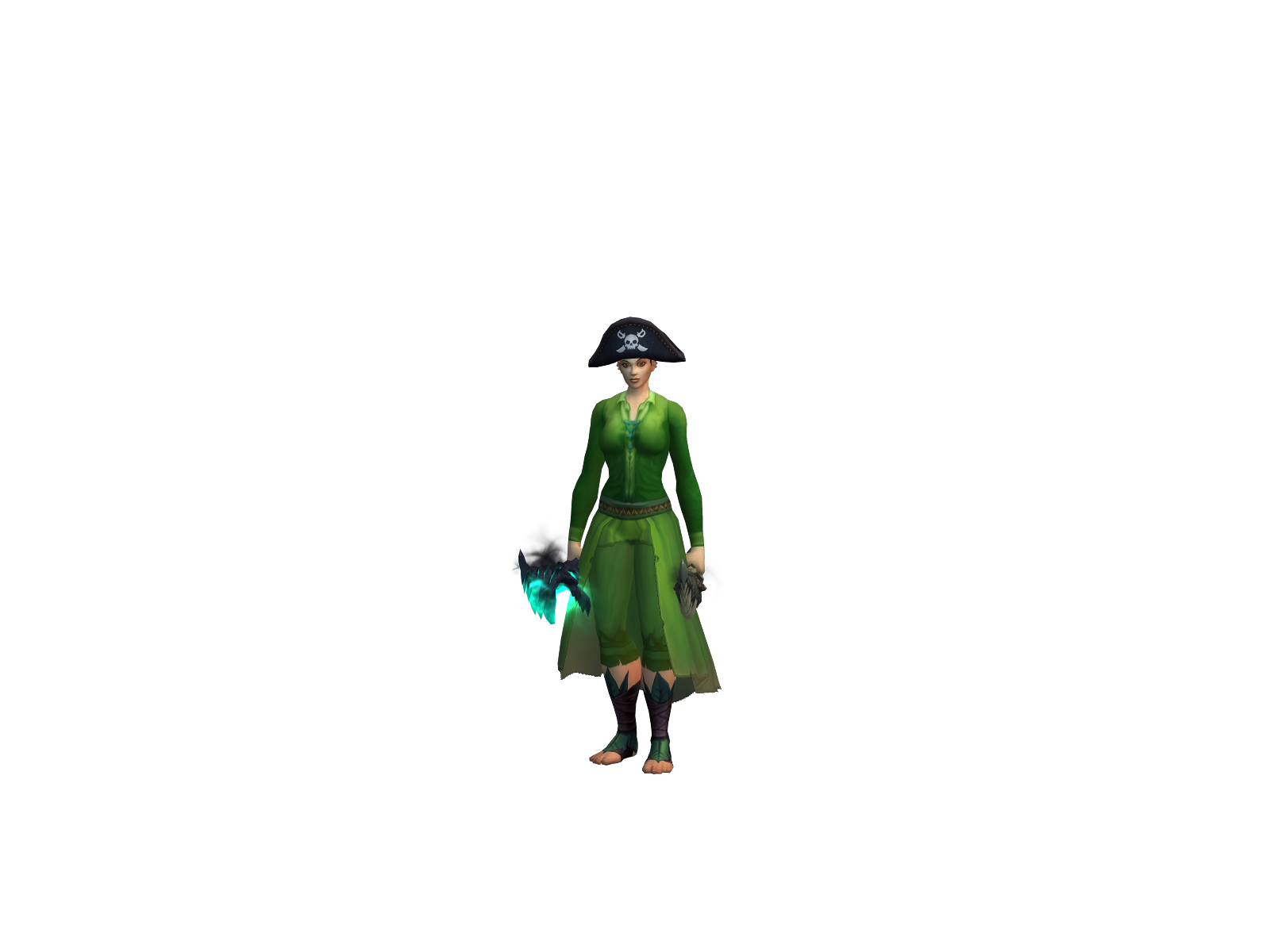 Scurk 3D character render