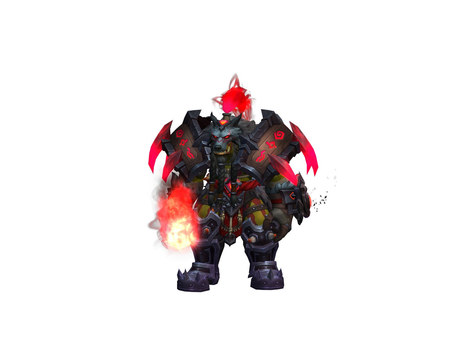 Zugergast 3D character render