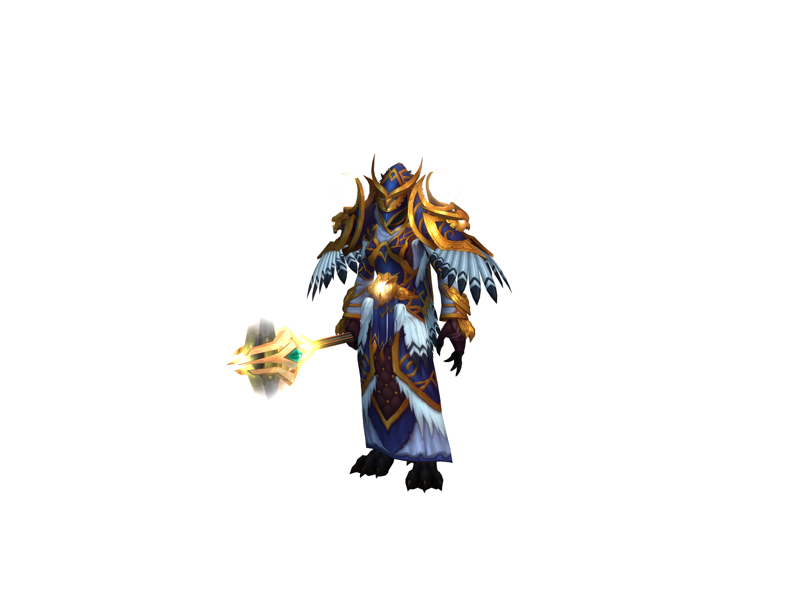 Gaviota 3D character render