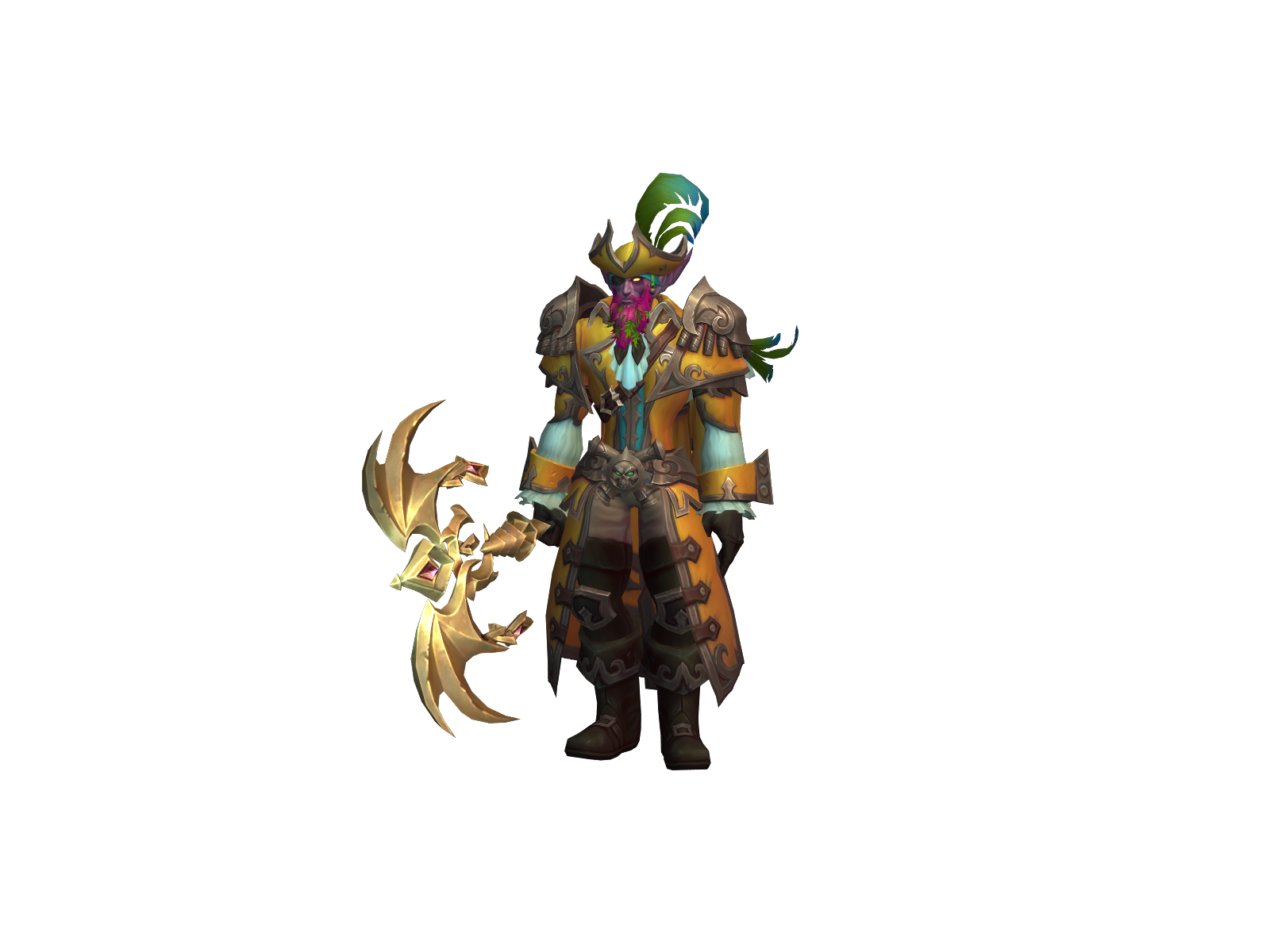 Nemodruid 3D character render