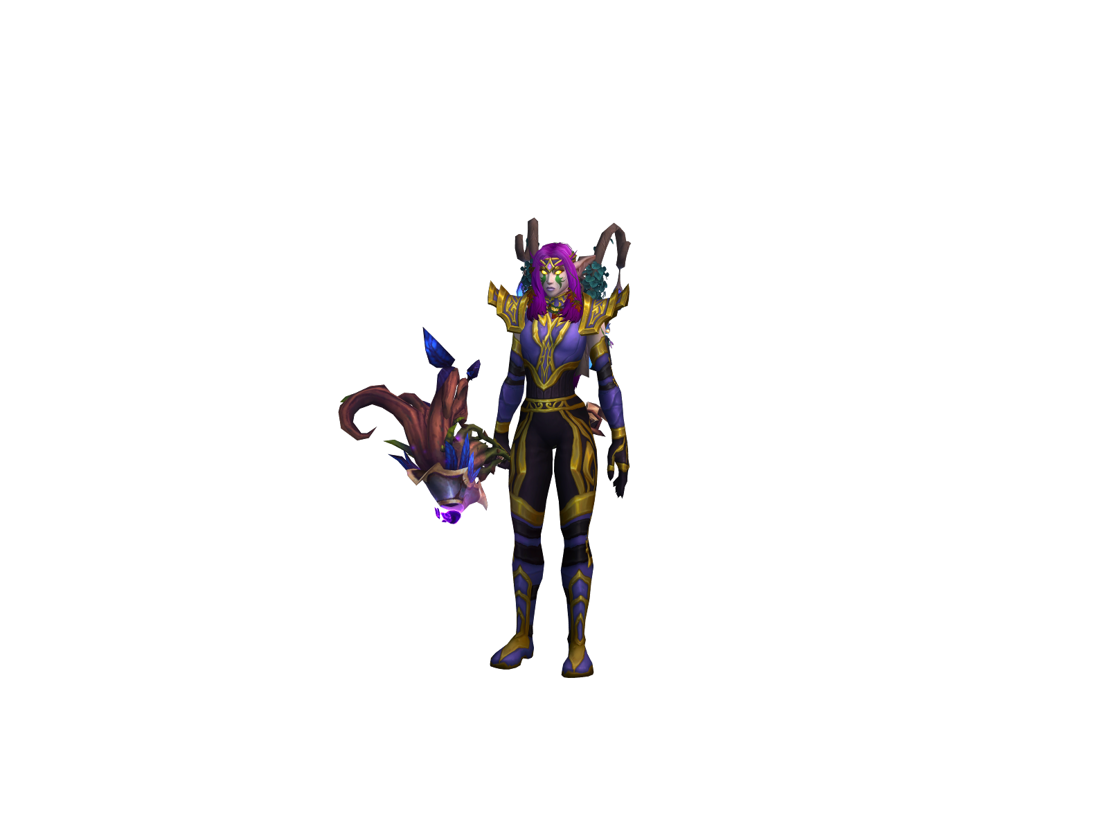 Djehuti 3D character render