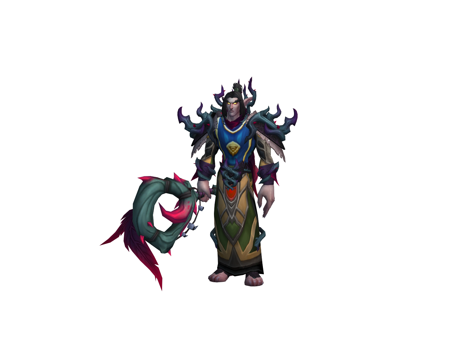 Anlingcurse 3D character render
