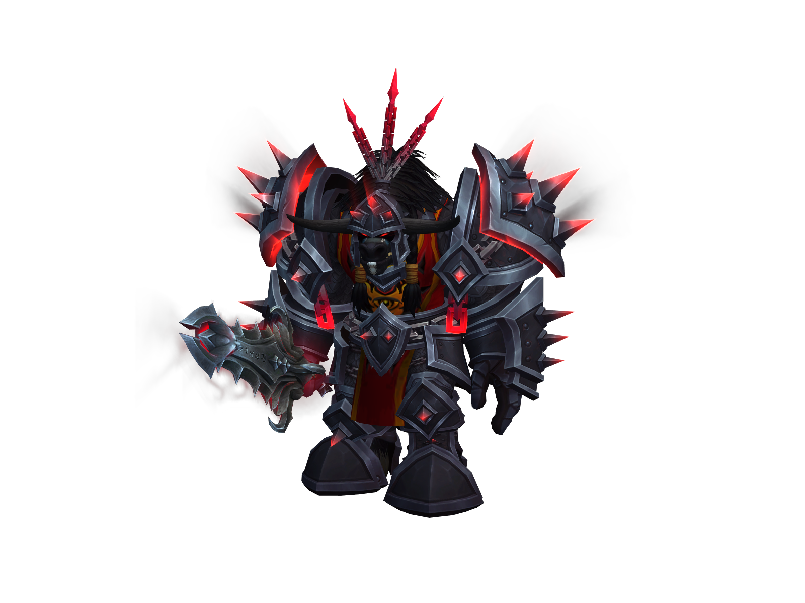 Fury 3D character render