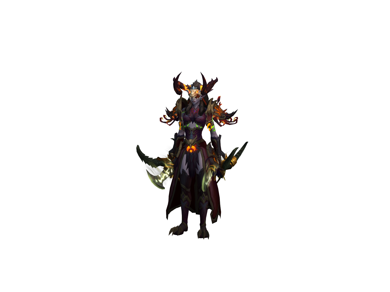Talaille 3D character render