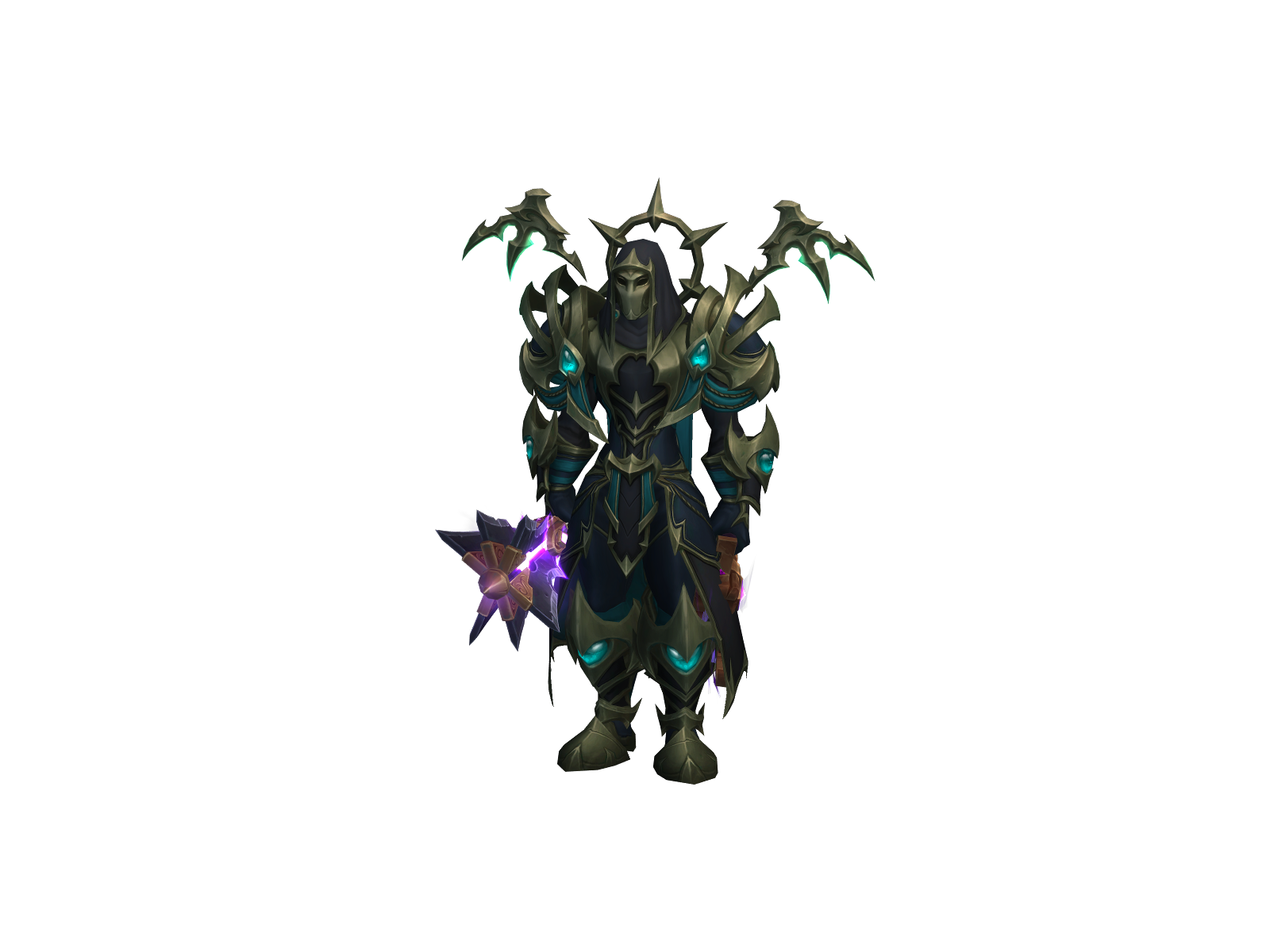 Nerfholy 3D character render