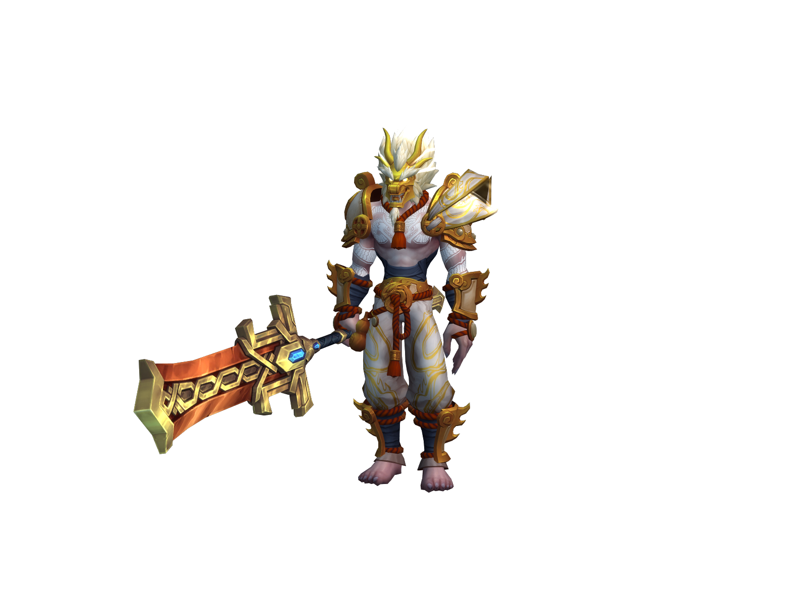 Adezanya 3D character render