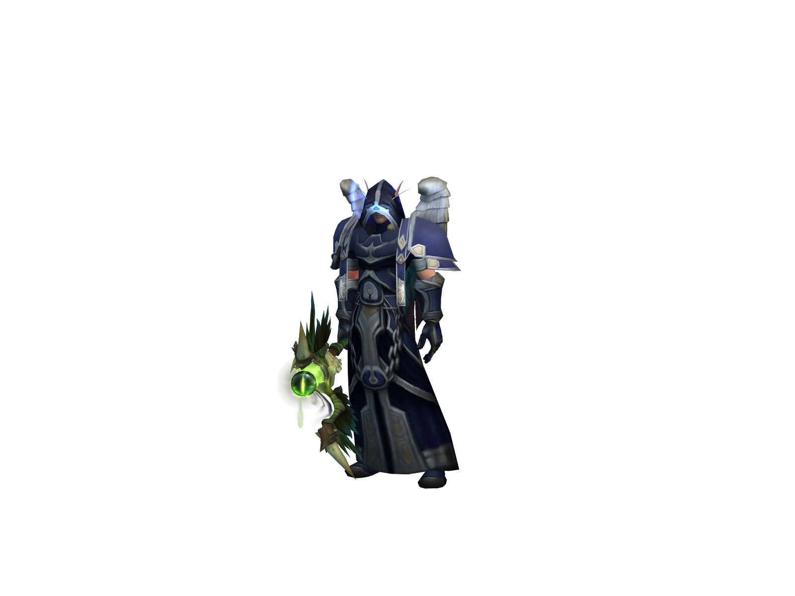Chimppriest 3D character render