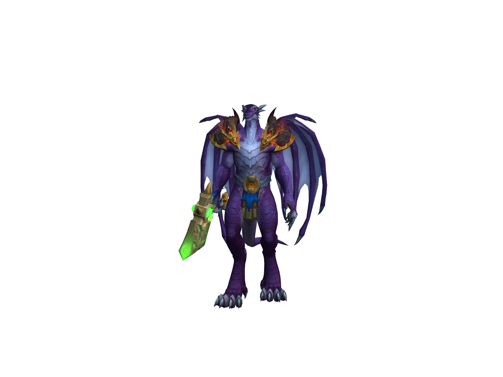 Howlongpls 3D character render